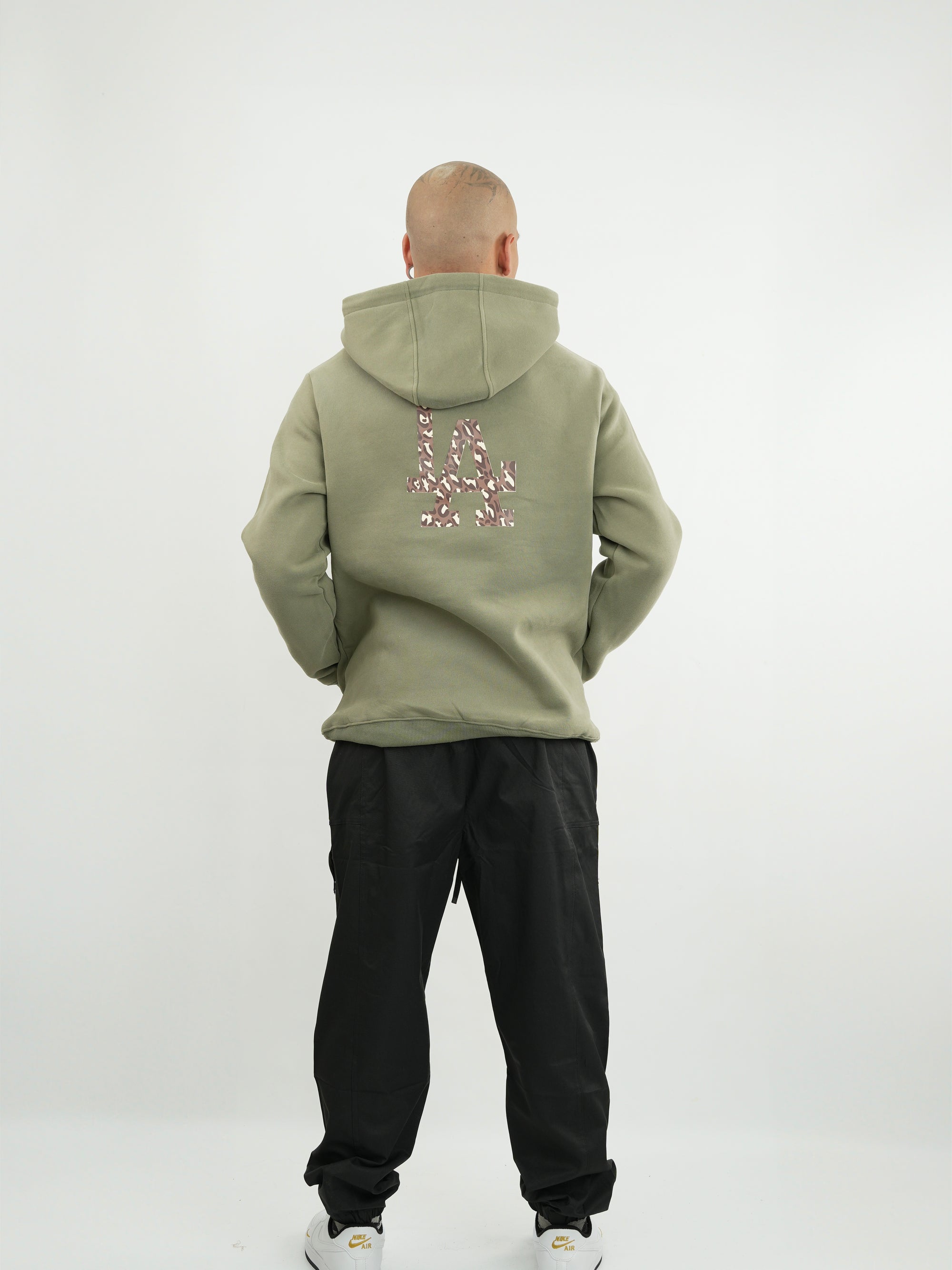 HODDIE HOMBRE FSA040 VERDE