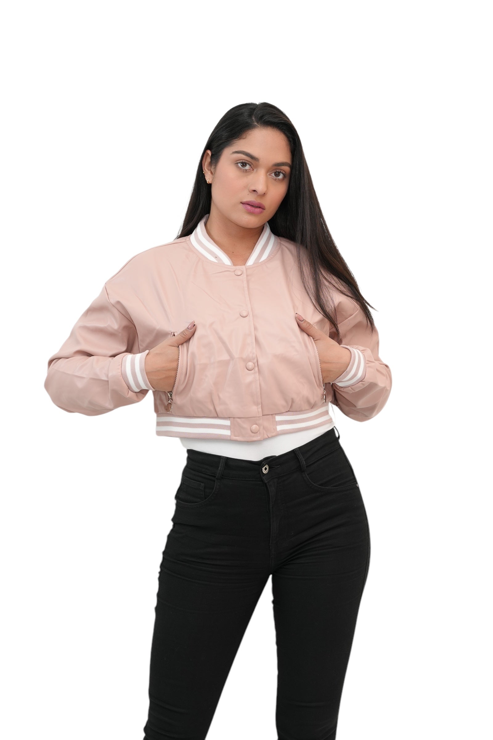CHAQUETA YY034 ROSA