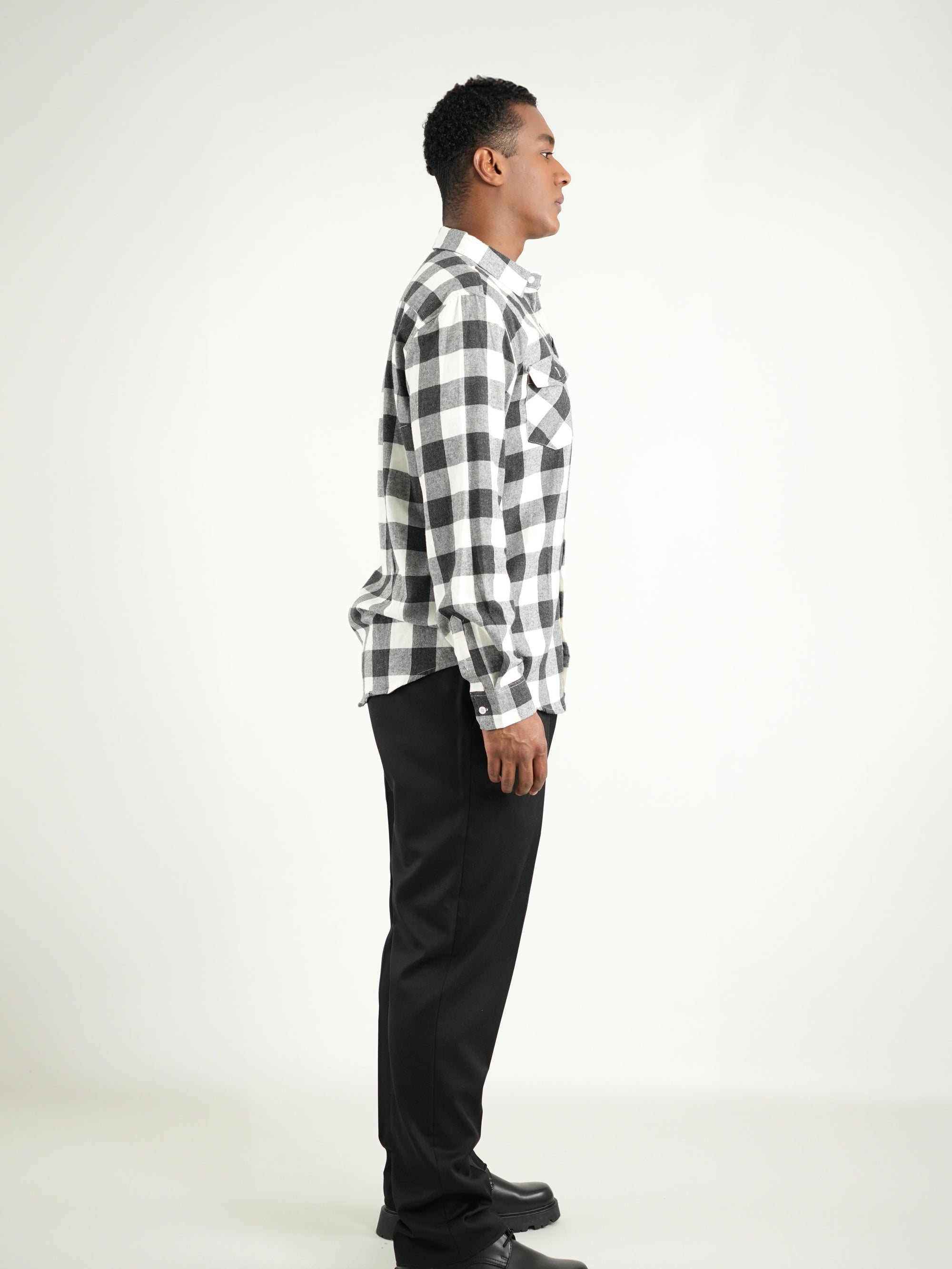 CAMISA HOMBRE FVR001 NEGRO