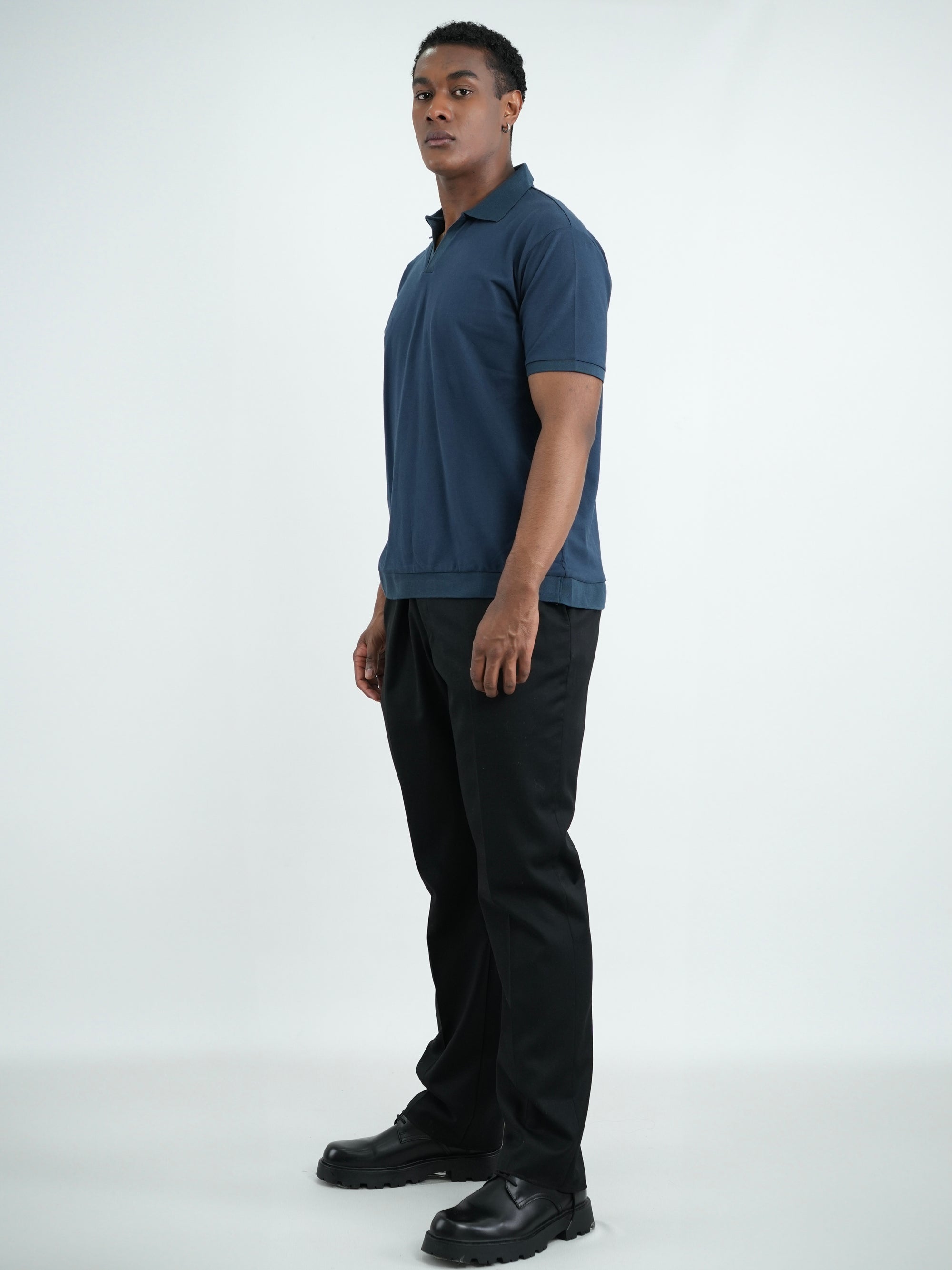 CAMISA HOMBRE CAP007 AZUL