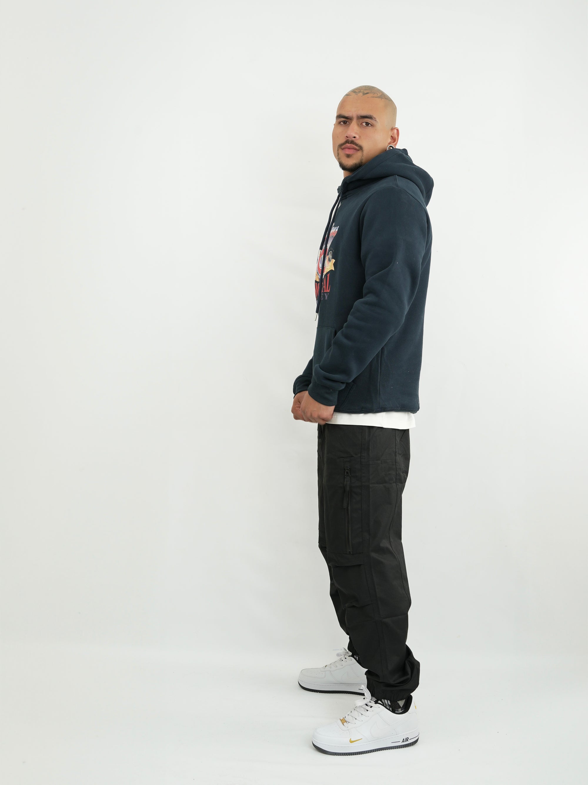 HODDIE HOMBRE FSA043 AZUL