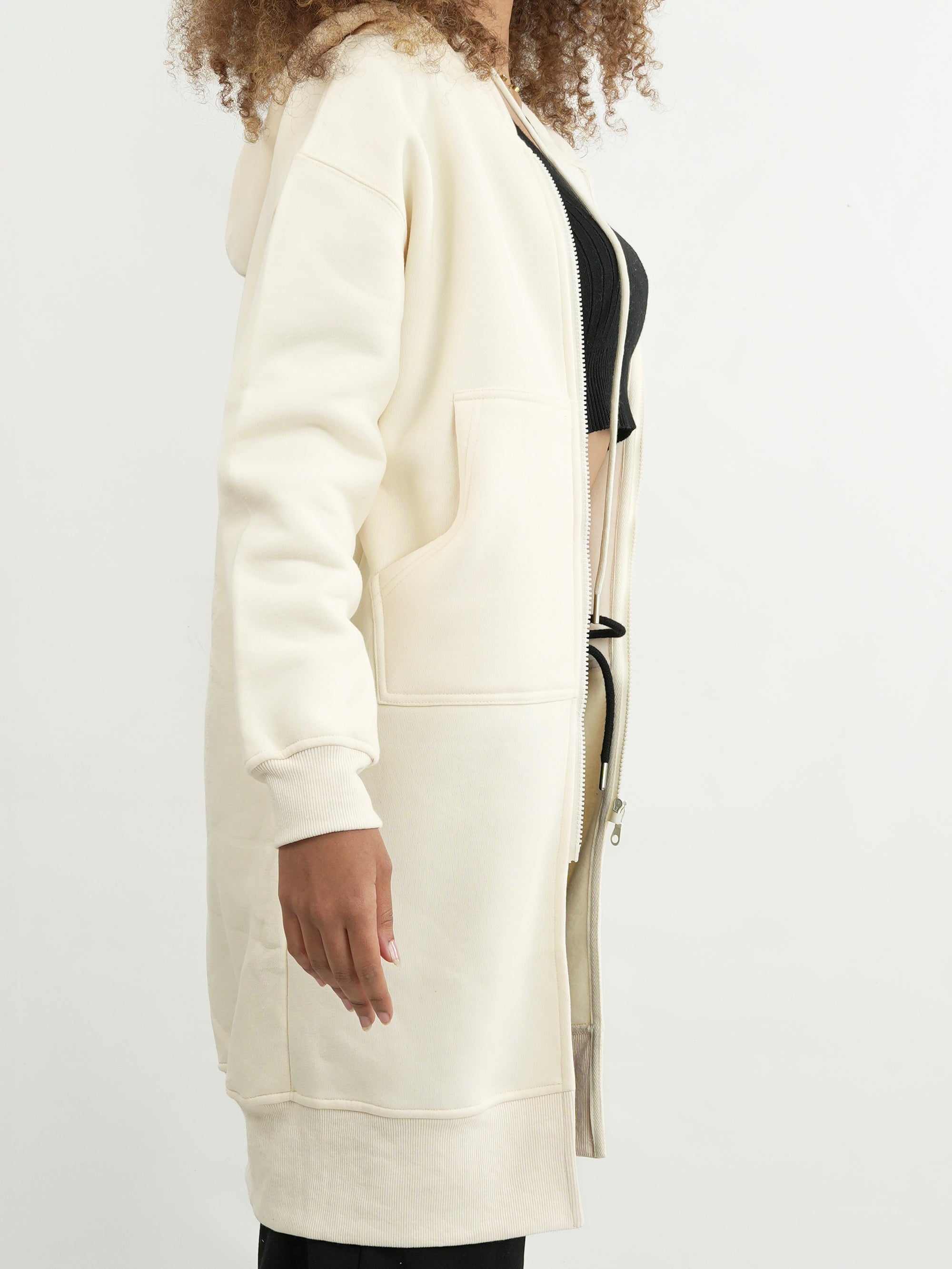 CHAQUETA MUJER FMSA039 BEIGE