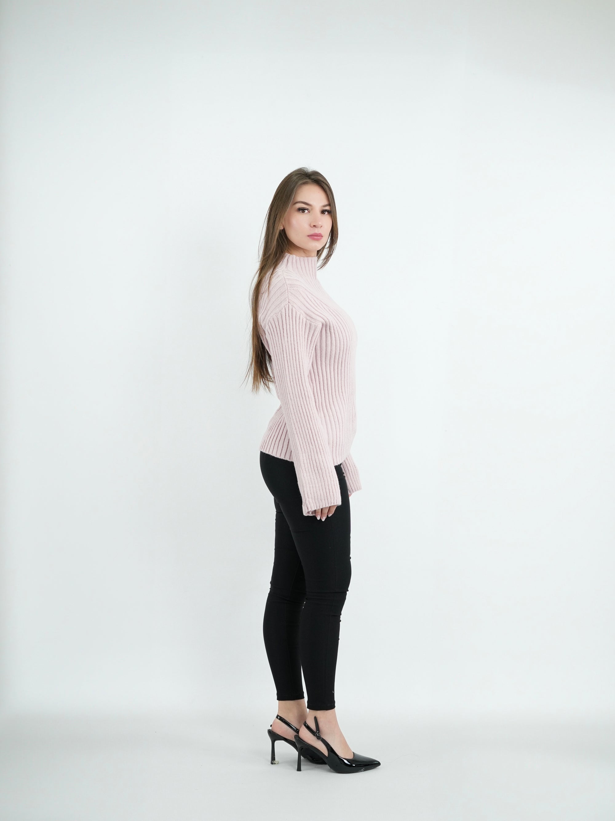 SUÉTER MUJER MSA197 ROSA