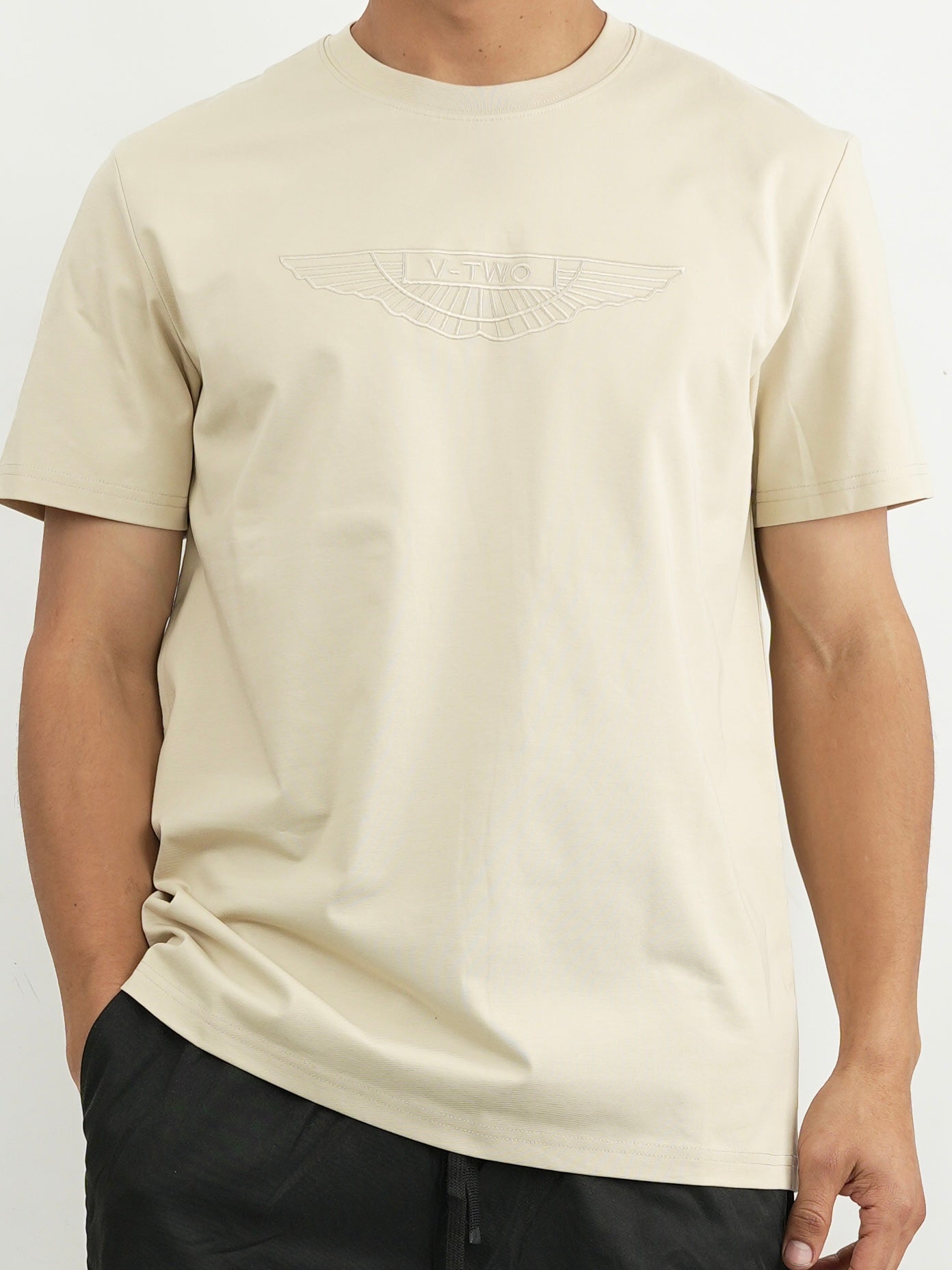 CAMISETA HOMBRE CHCA001 KHAKI
