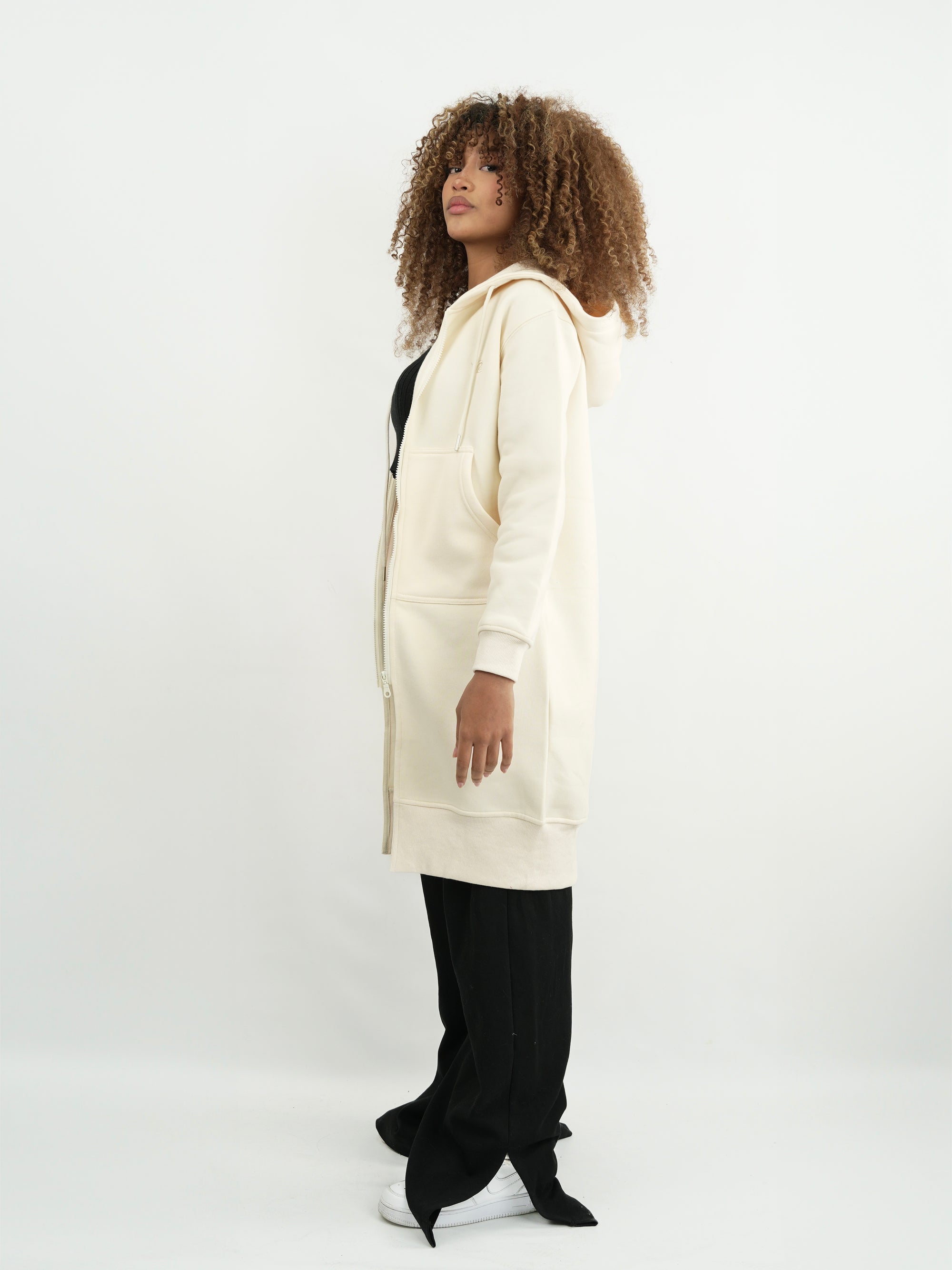 CHAQUETA MUJER FMSA039 BEIGE