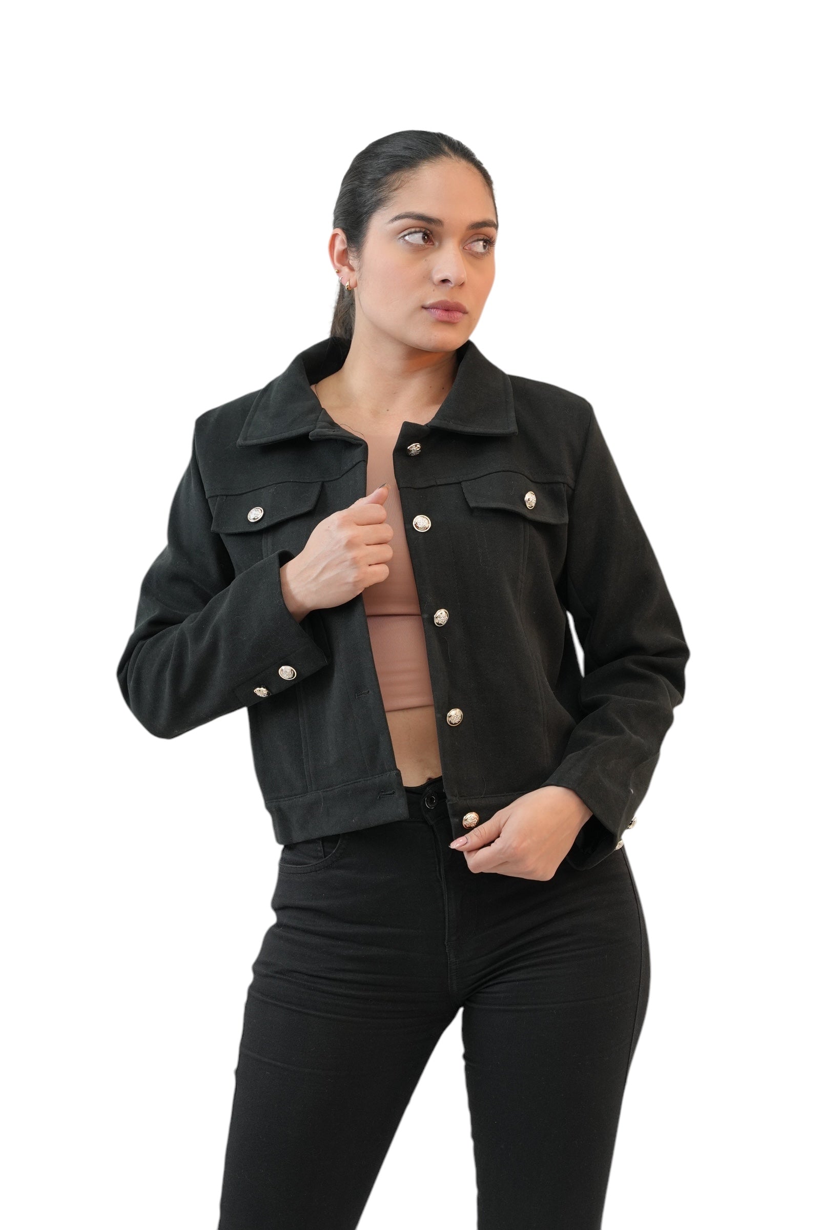 CHAQUETA FORMAL DMVR001 NEGRA