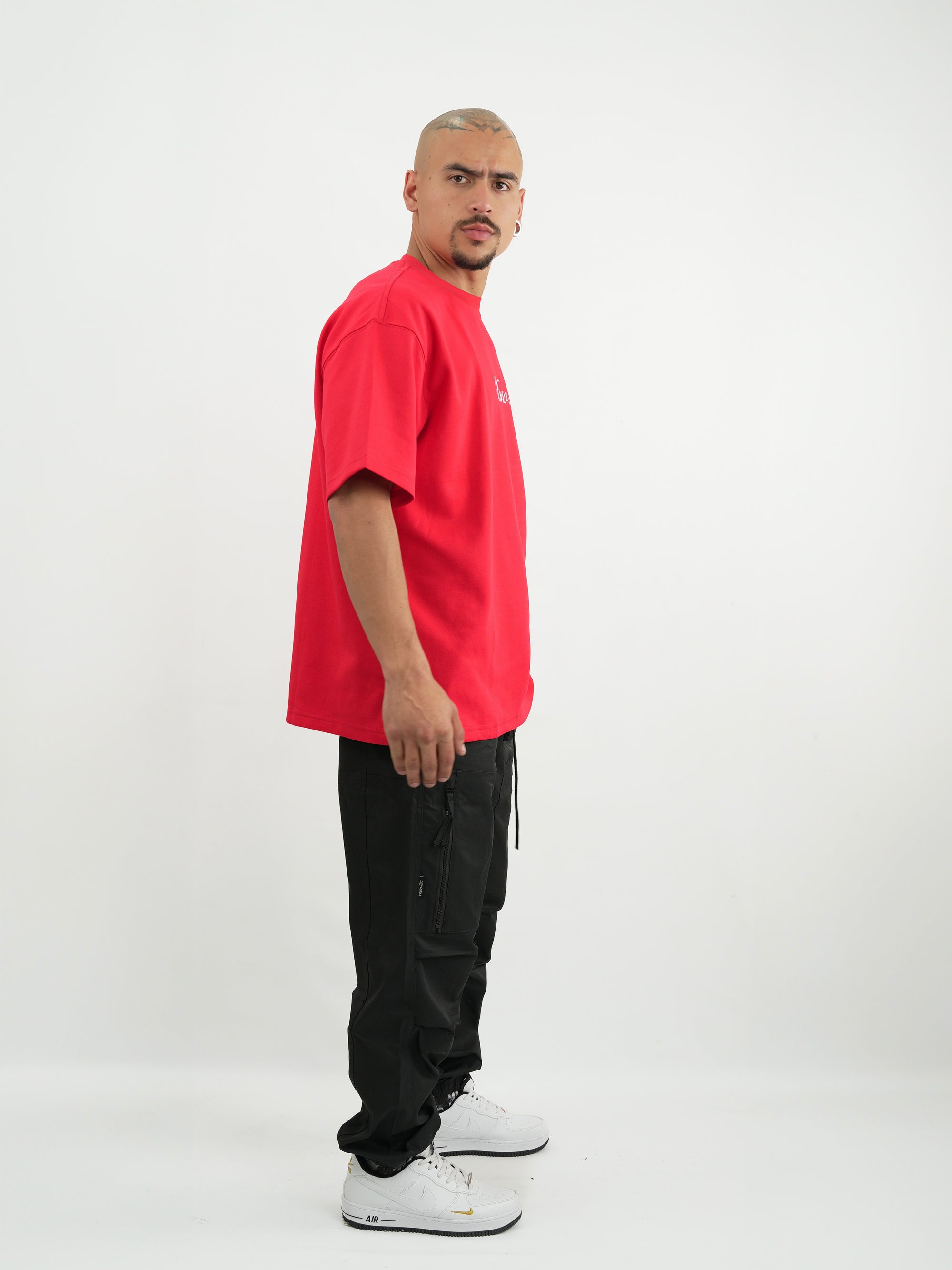 CAMISETA HOMBRE FCA003 ROJO