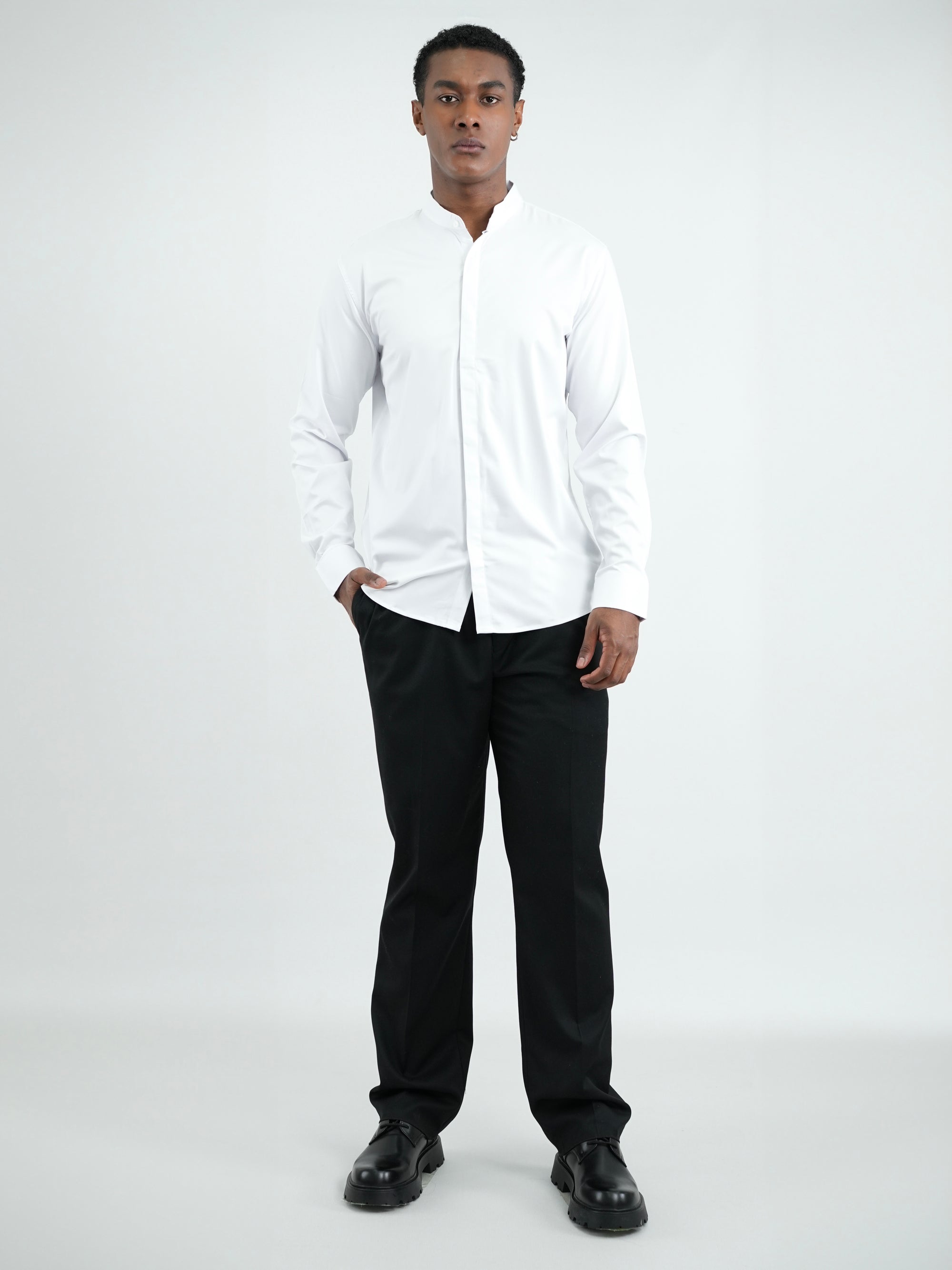 CAMISA HOMBRE FVR005 BLANCO