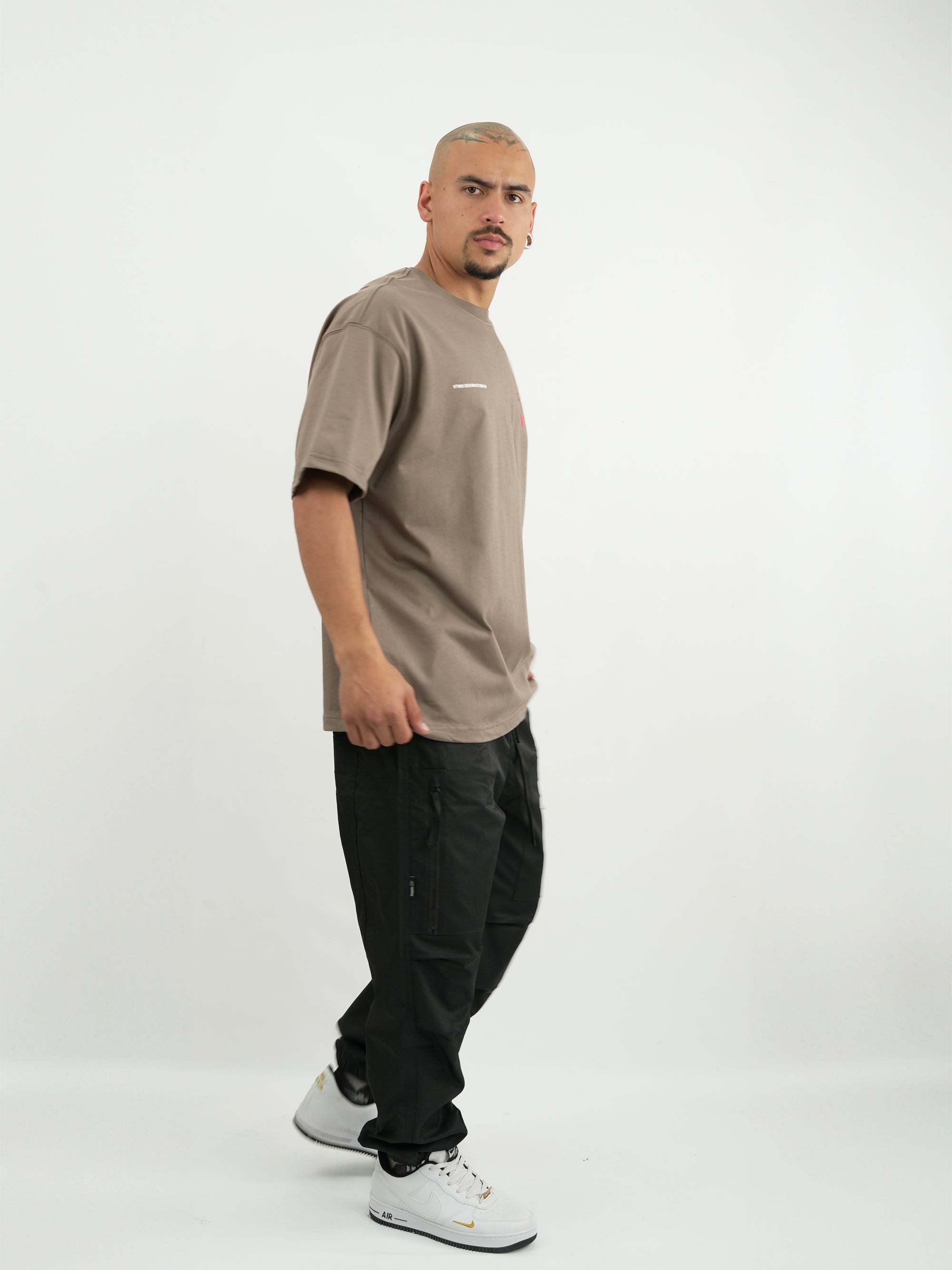 CAMISETA HOMBRE FCA007 CAFE