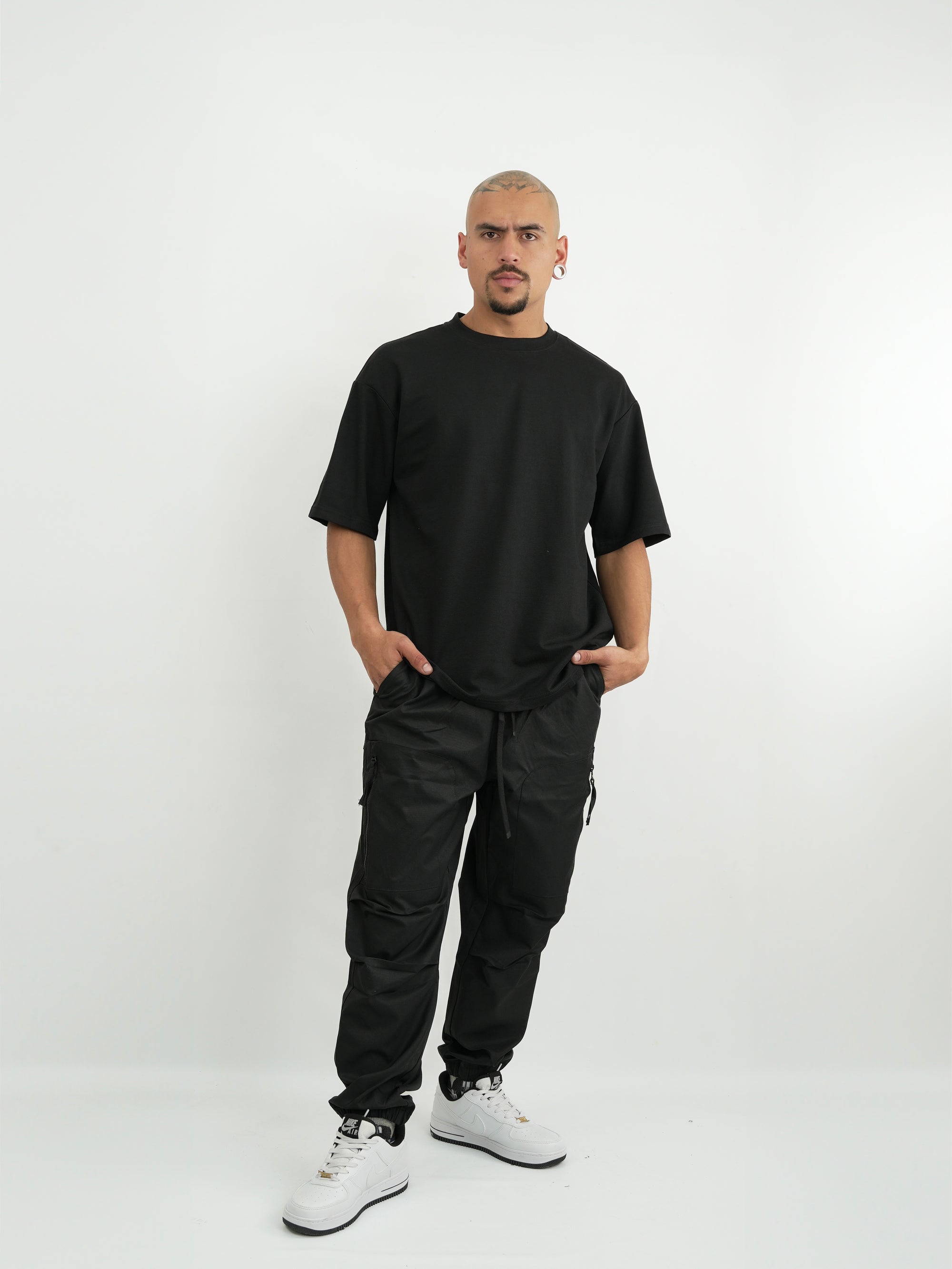 CAMISETA HOMBRE CHCA001 NEGRO