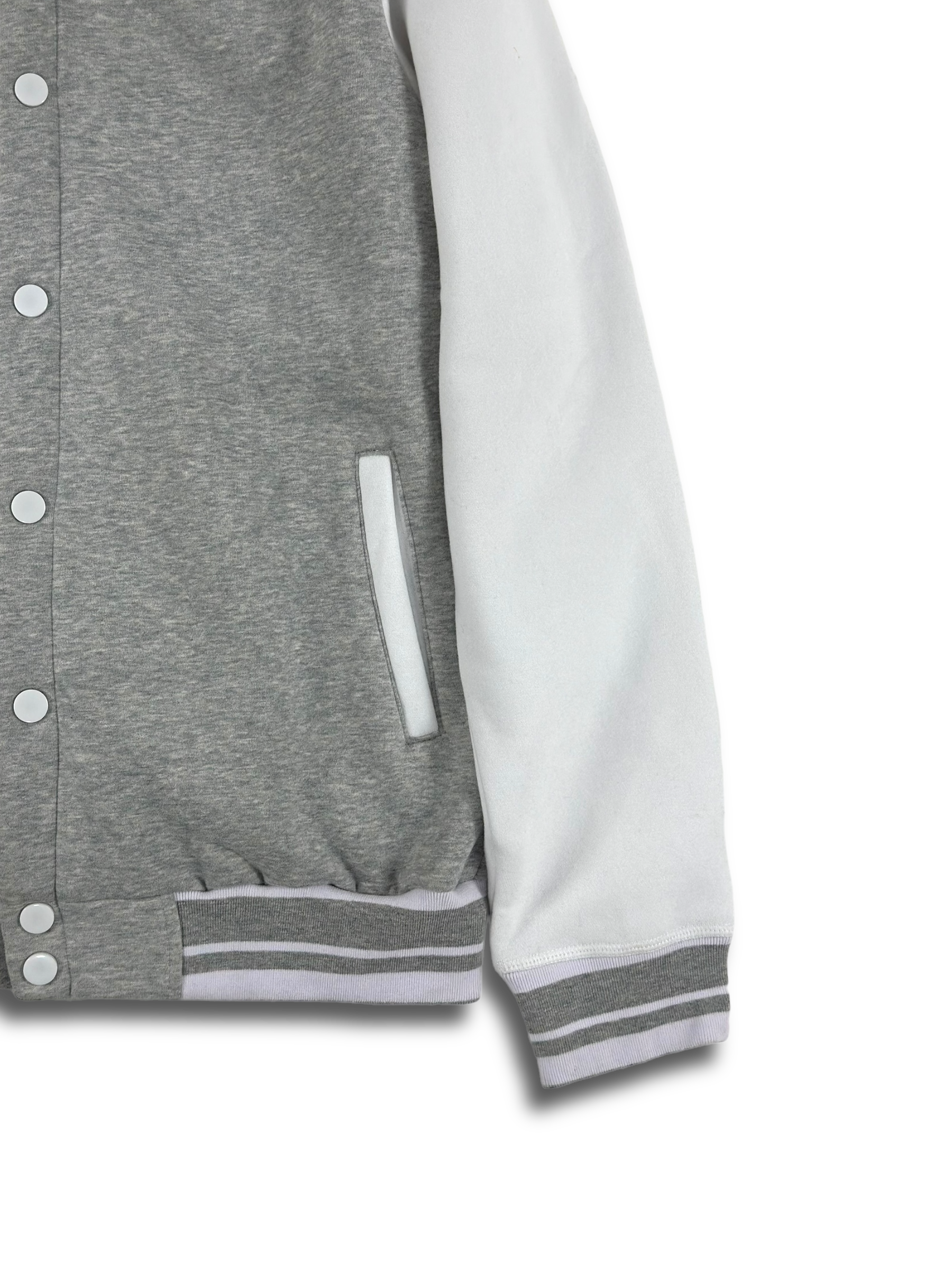 BEISBOLERA SA102 GRIS/BLANCO