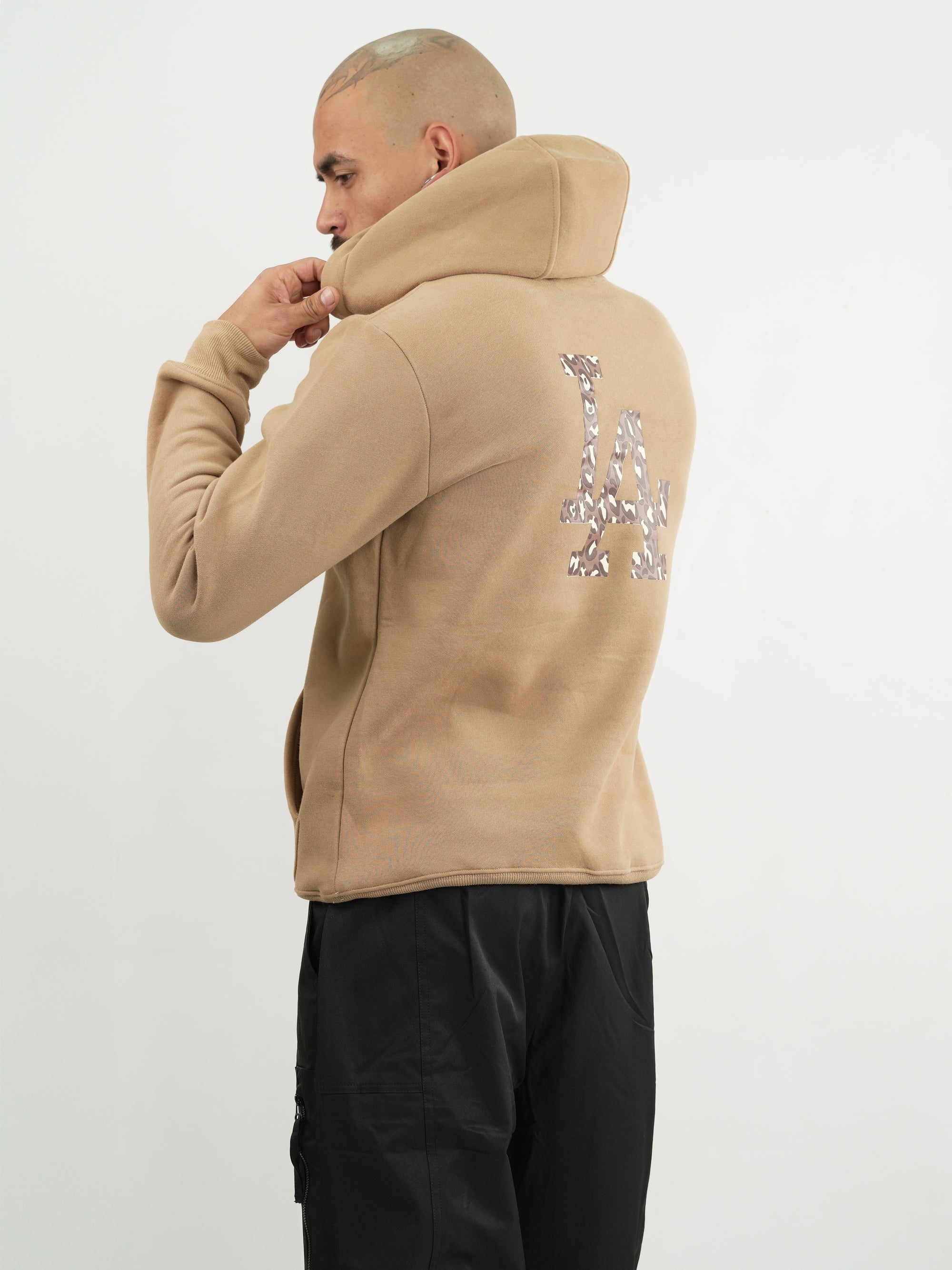 HODDIE HOMBRE FSA040 CAFE