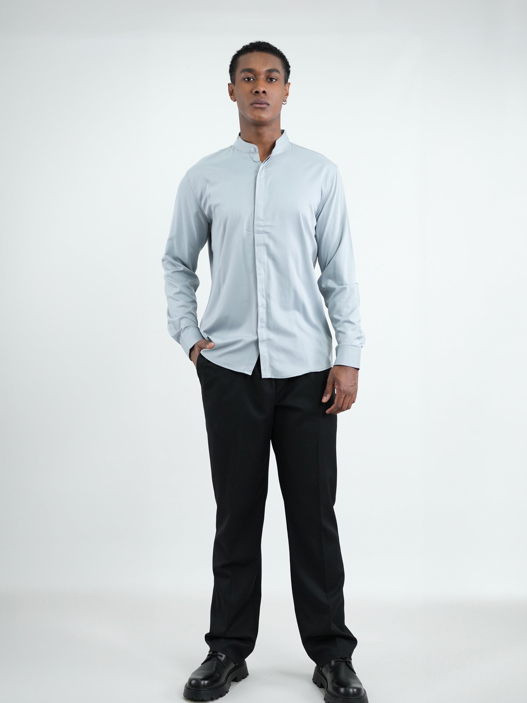 CAMISA HOMBRE FVR005 GRIS