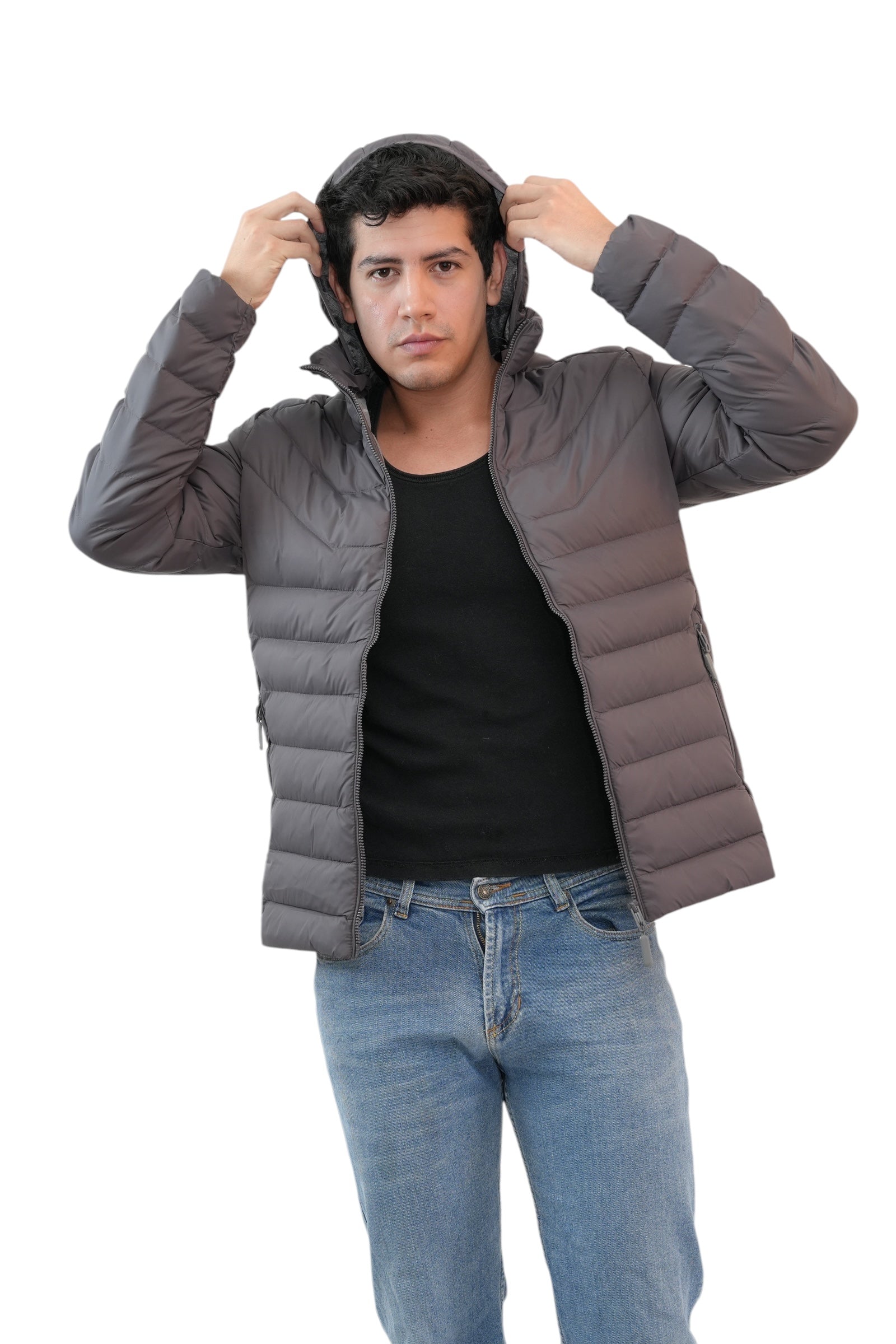 CHAQUETA LX020 GRIS