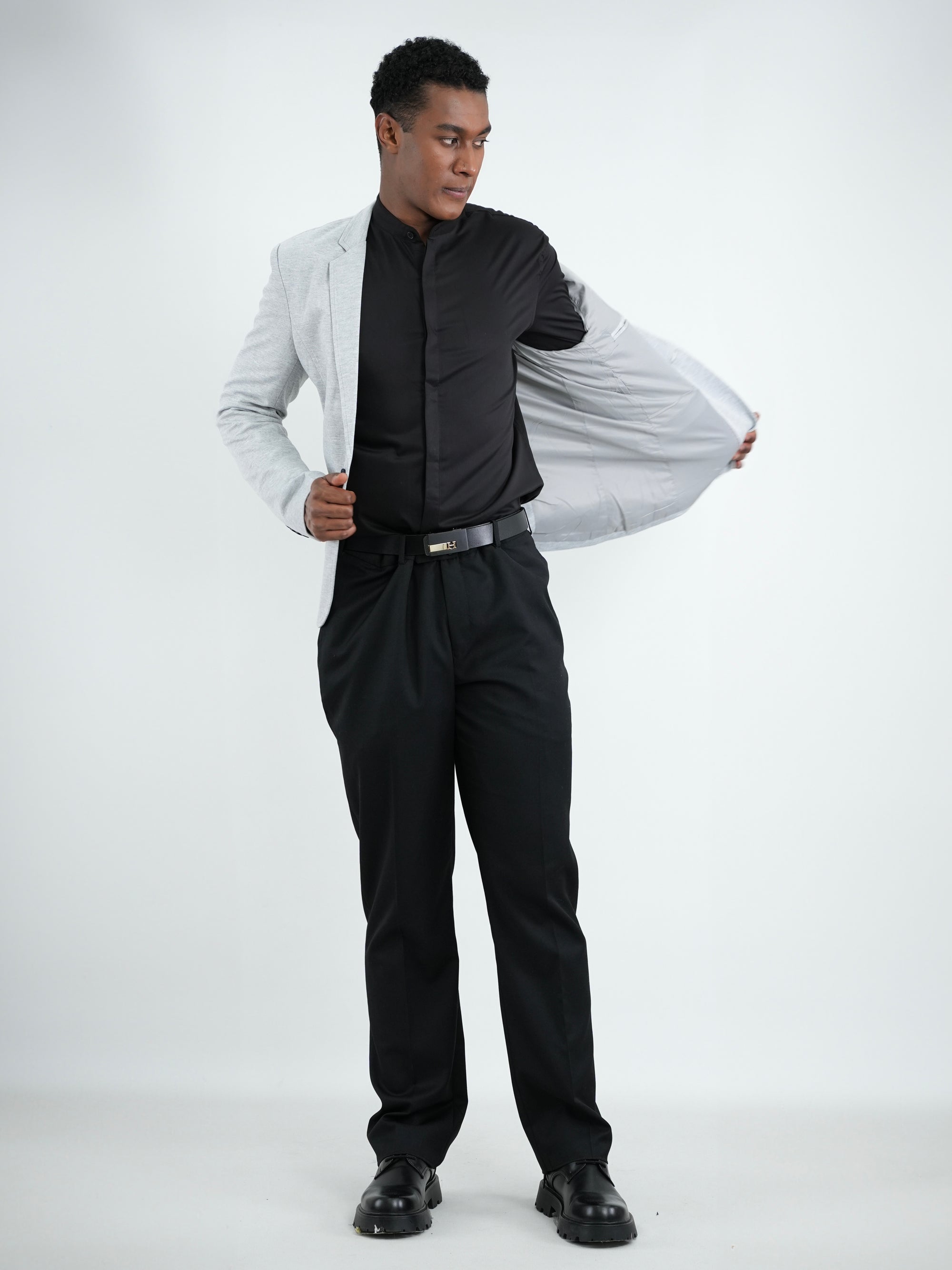 BLAZER HOMBRE AM063 GRIS
