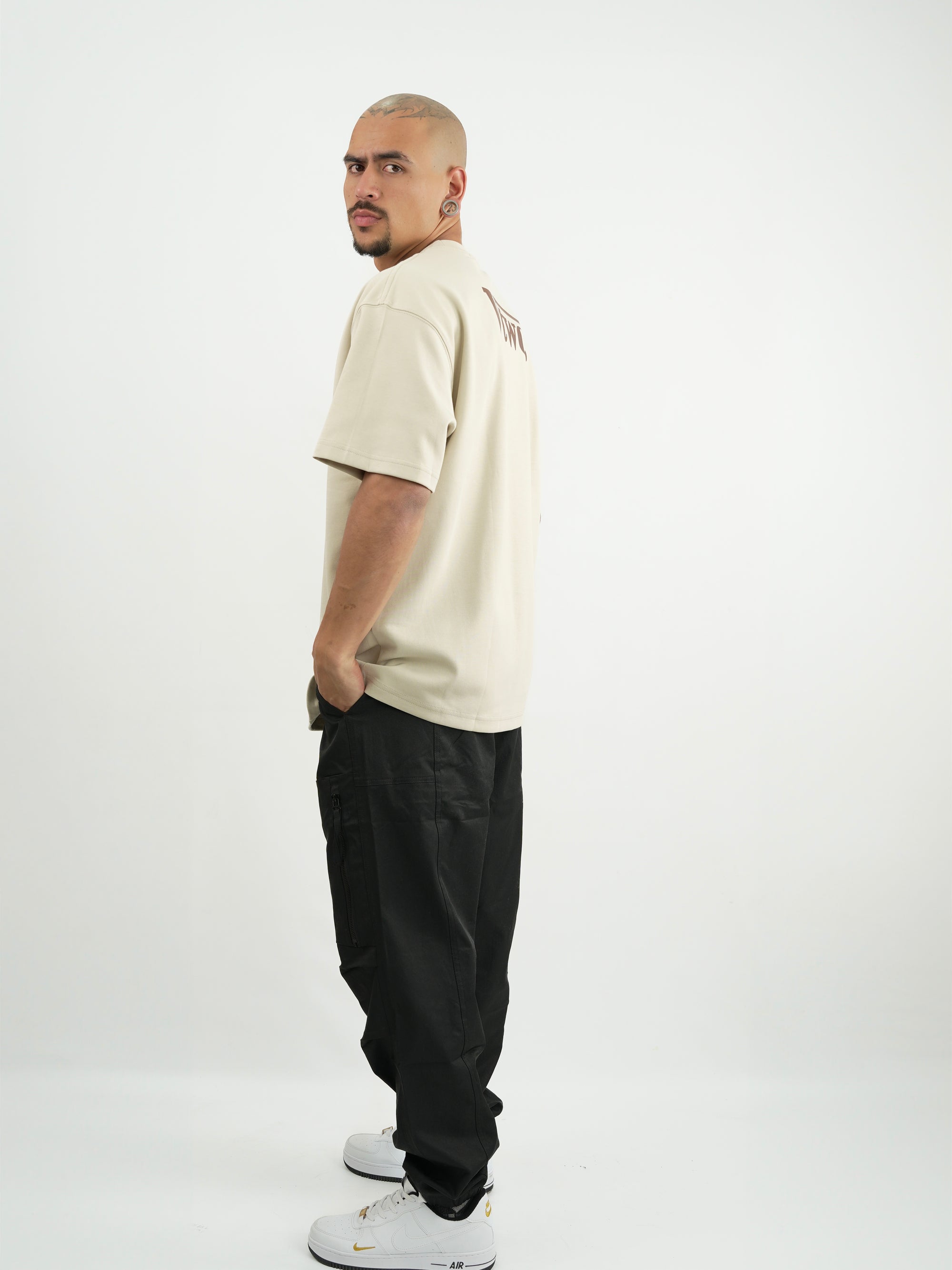 CAMISETA HOMBRE FCA001 KHAKI