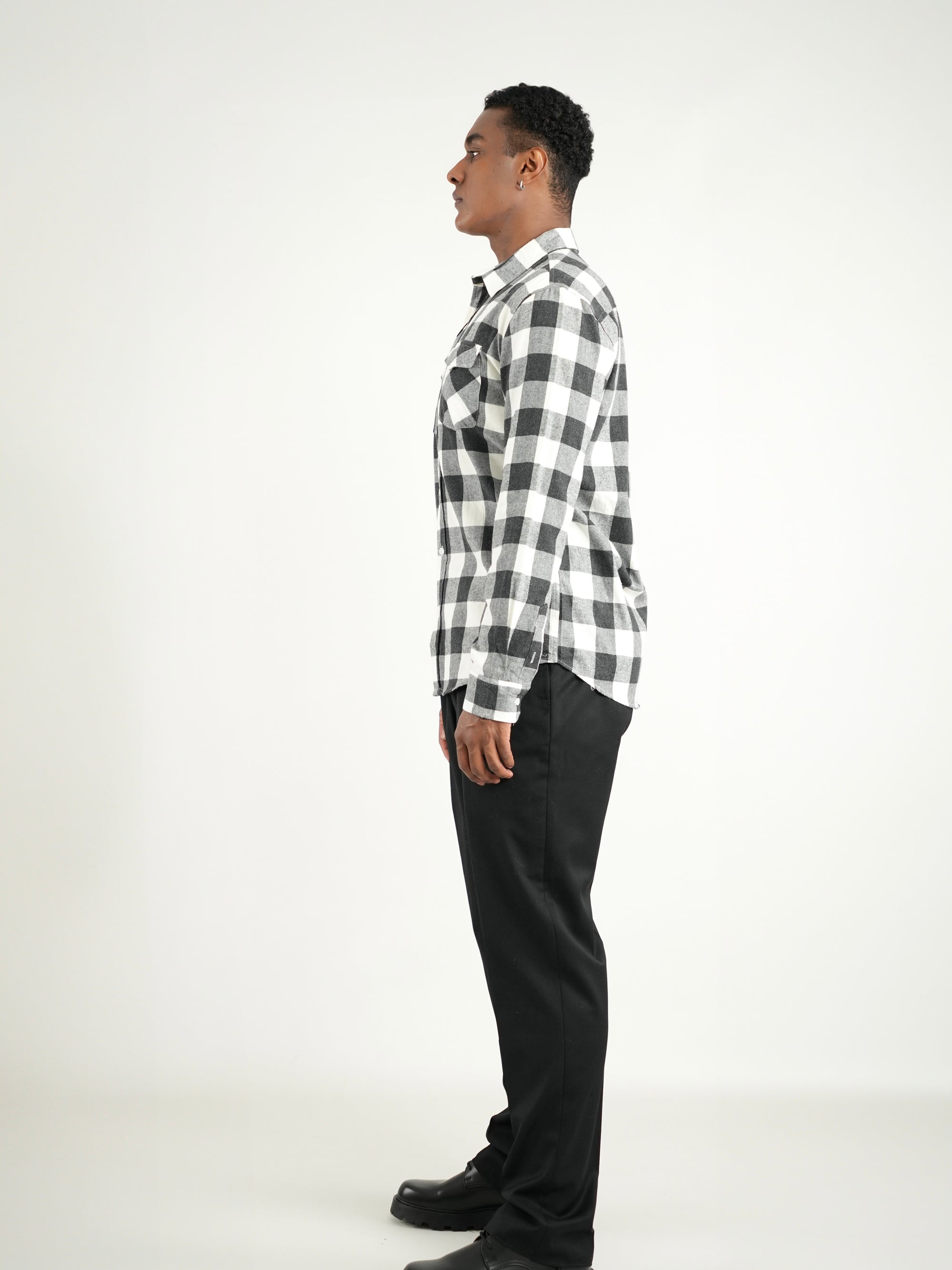 CAMISA HOMBRE FVR001 NEGRO