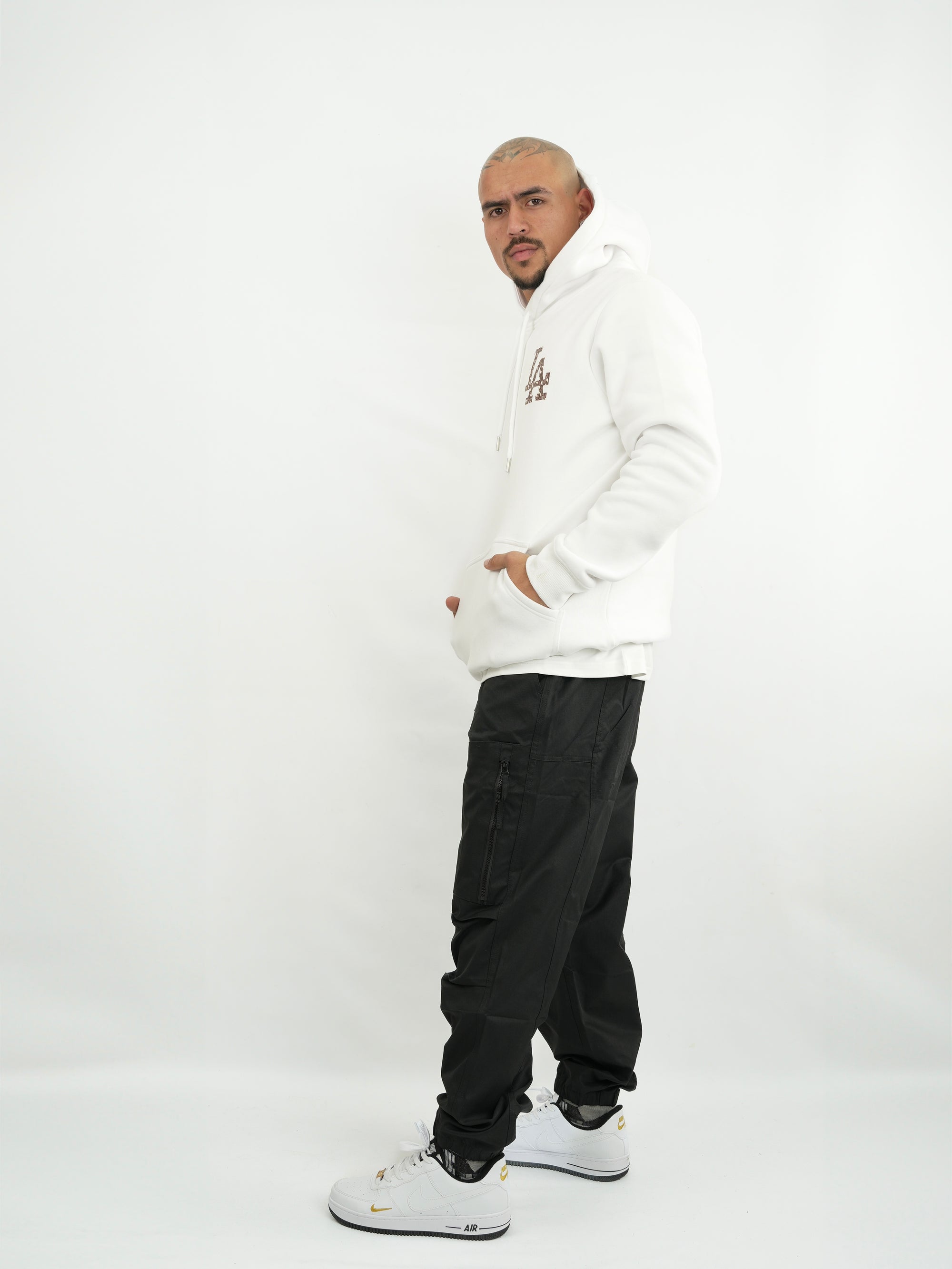HODDIE HOMBRE FSA040 BLANCO