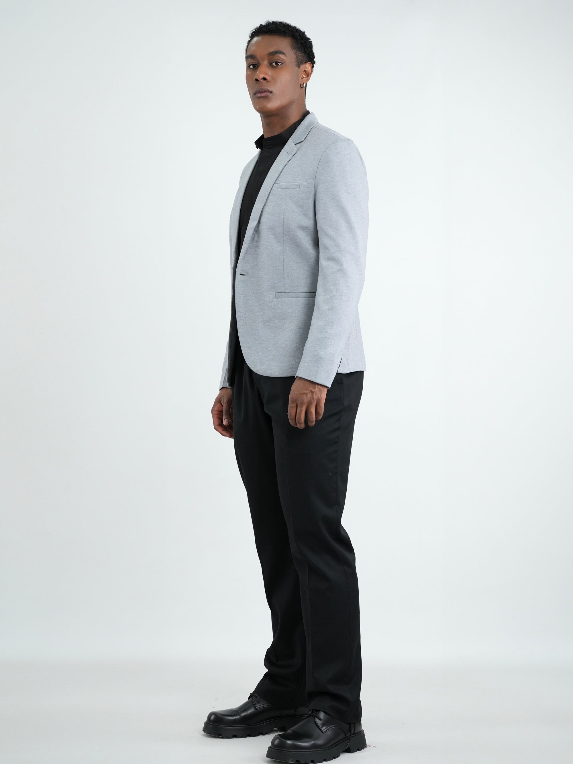 BLAZER HOMBRE AM062 GRIS.C