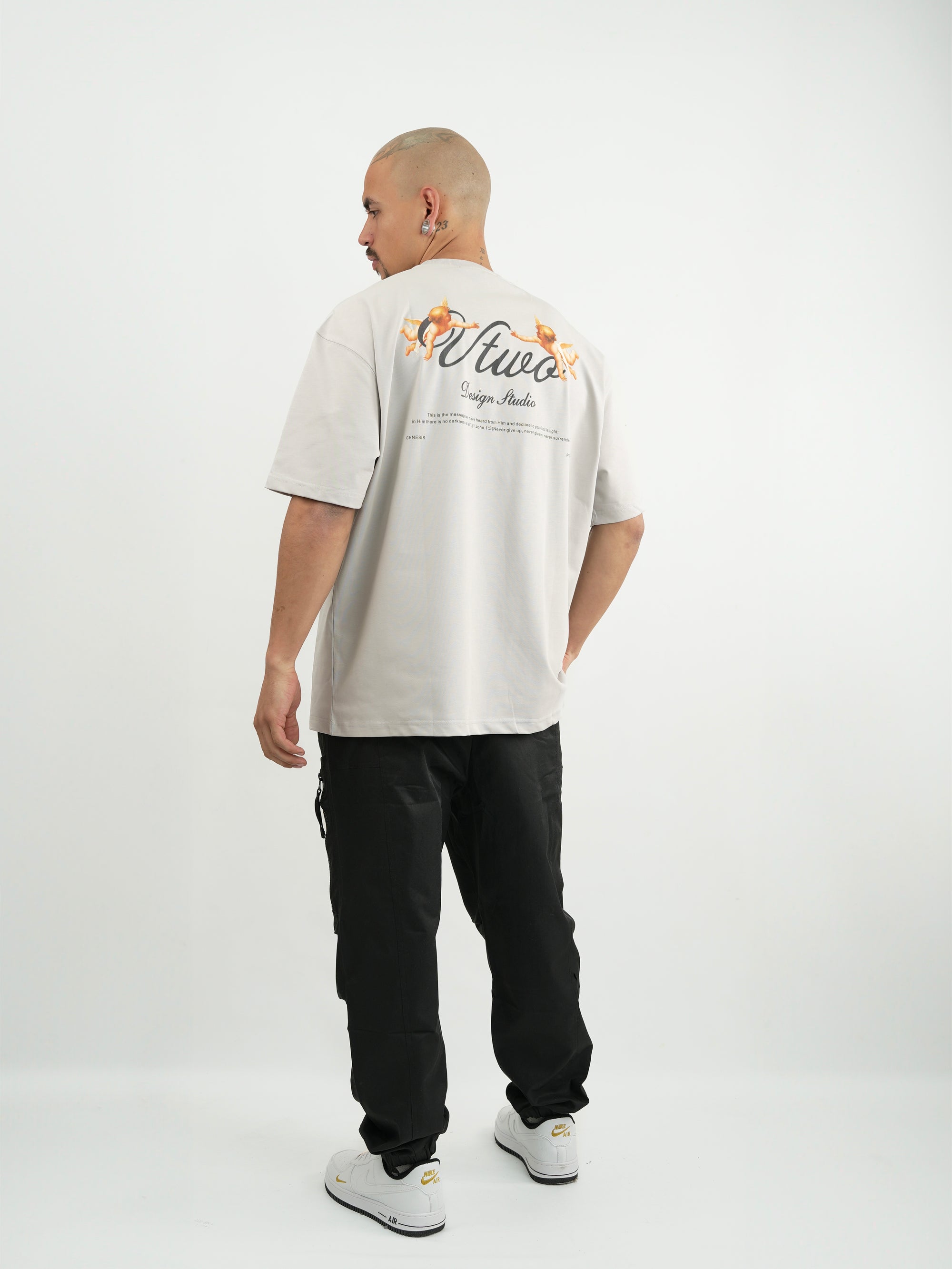 CAMISETA HOMBRE FCA013 GRIS