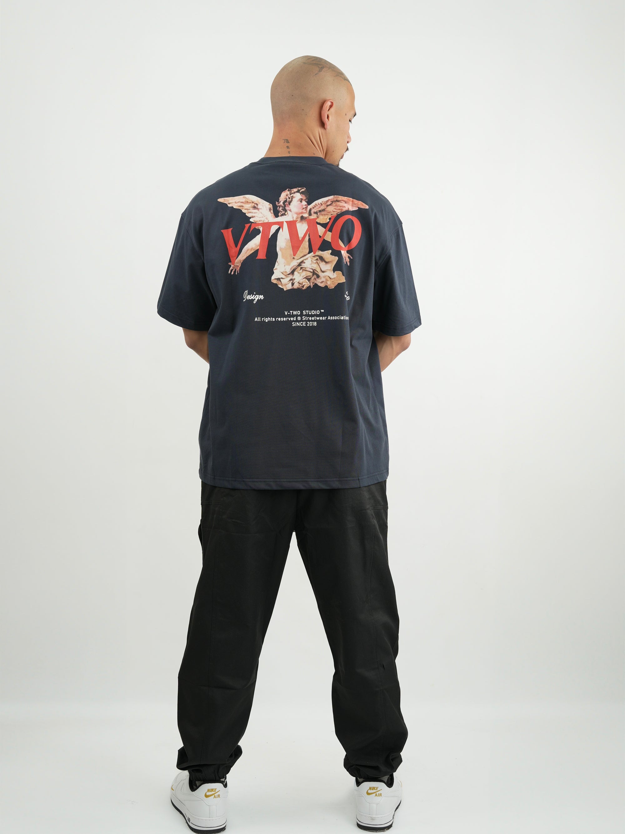 CAMISETA HOMBRE FCA014 AZUL