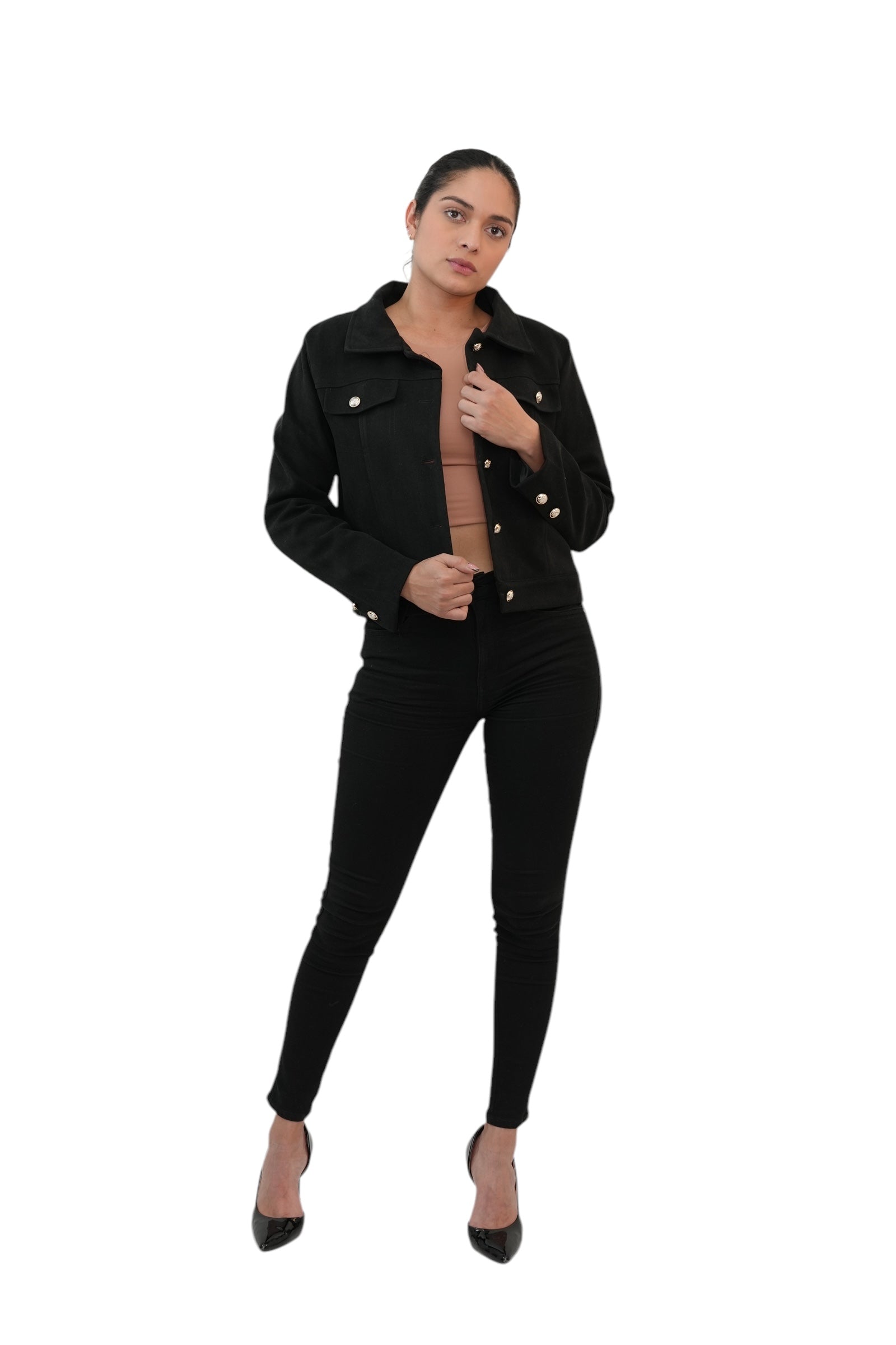 CHAQUETA FORMAL DMVR001 NEGRA