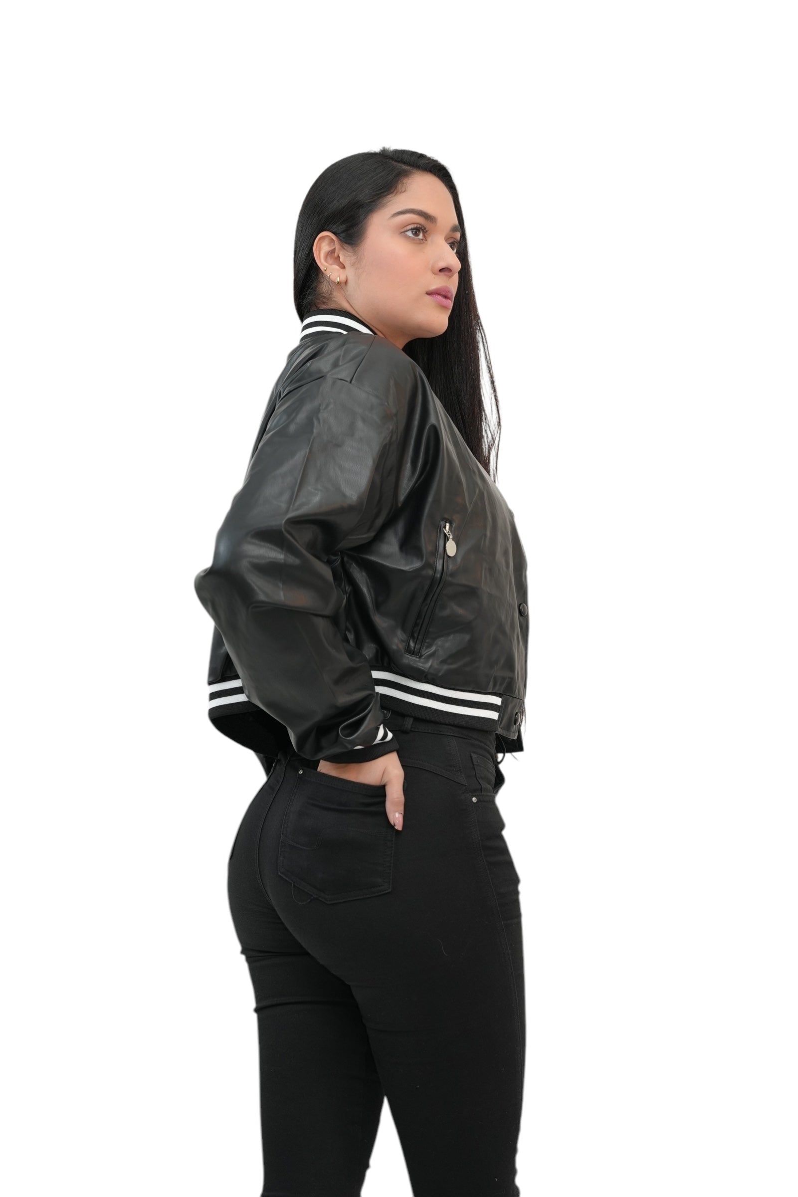 CHAQUETA YY034 NEGRO
