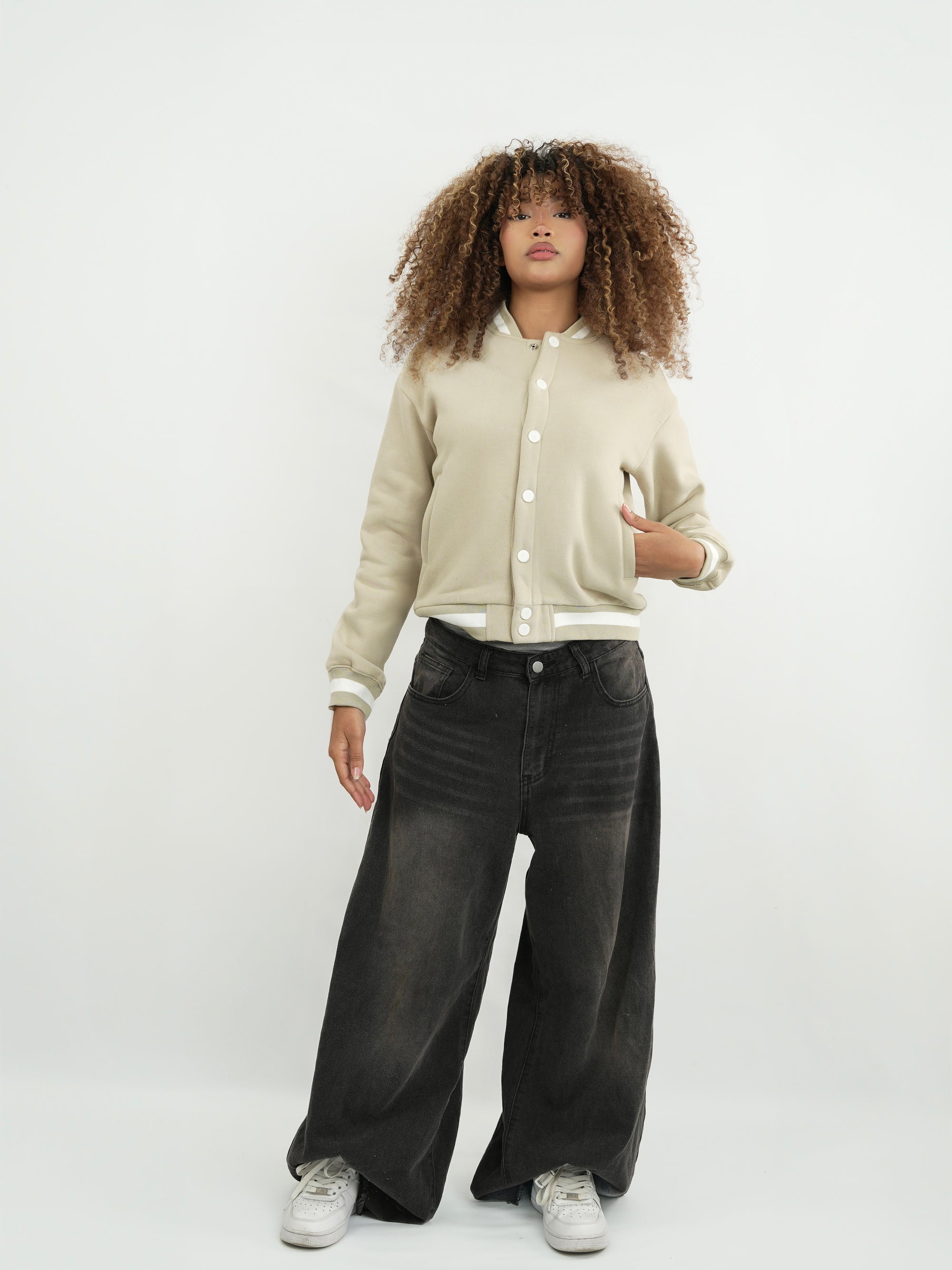 BEISBOLERA MUJER FMSA008 KHAKI