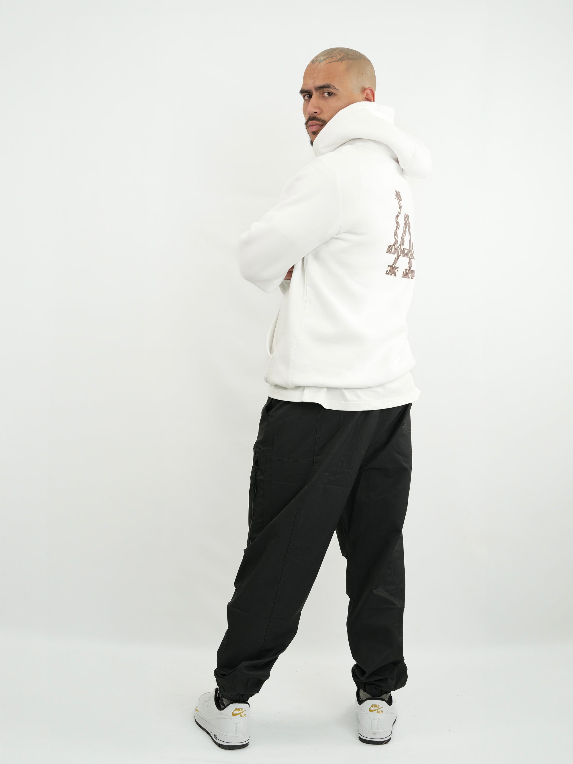 HODDIE HOMBRE FSA040 BLANCO