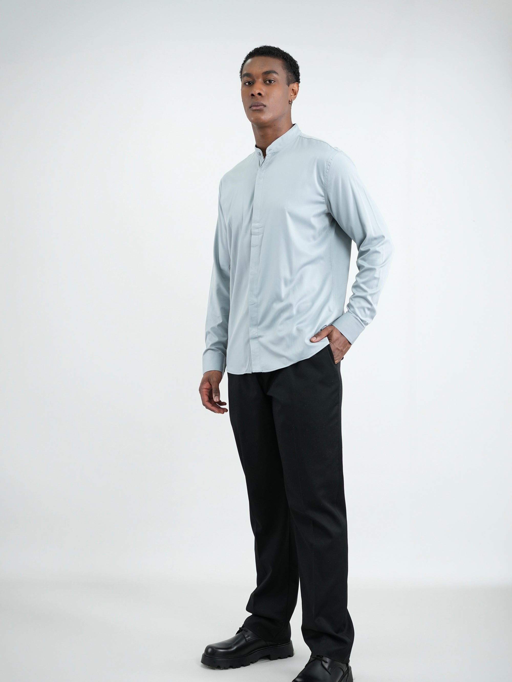 CAMISA HOMBRE FVR005 GRIS
