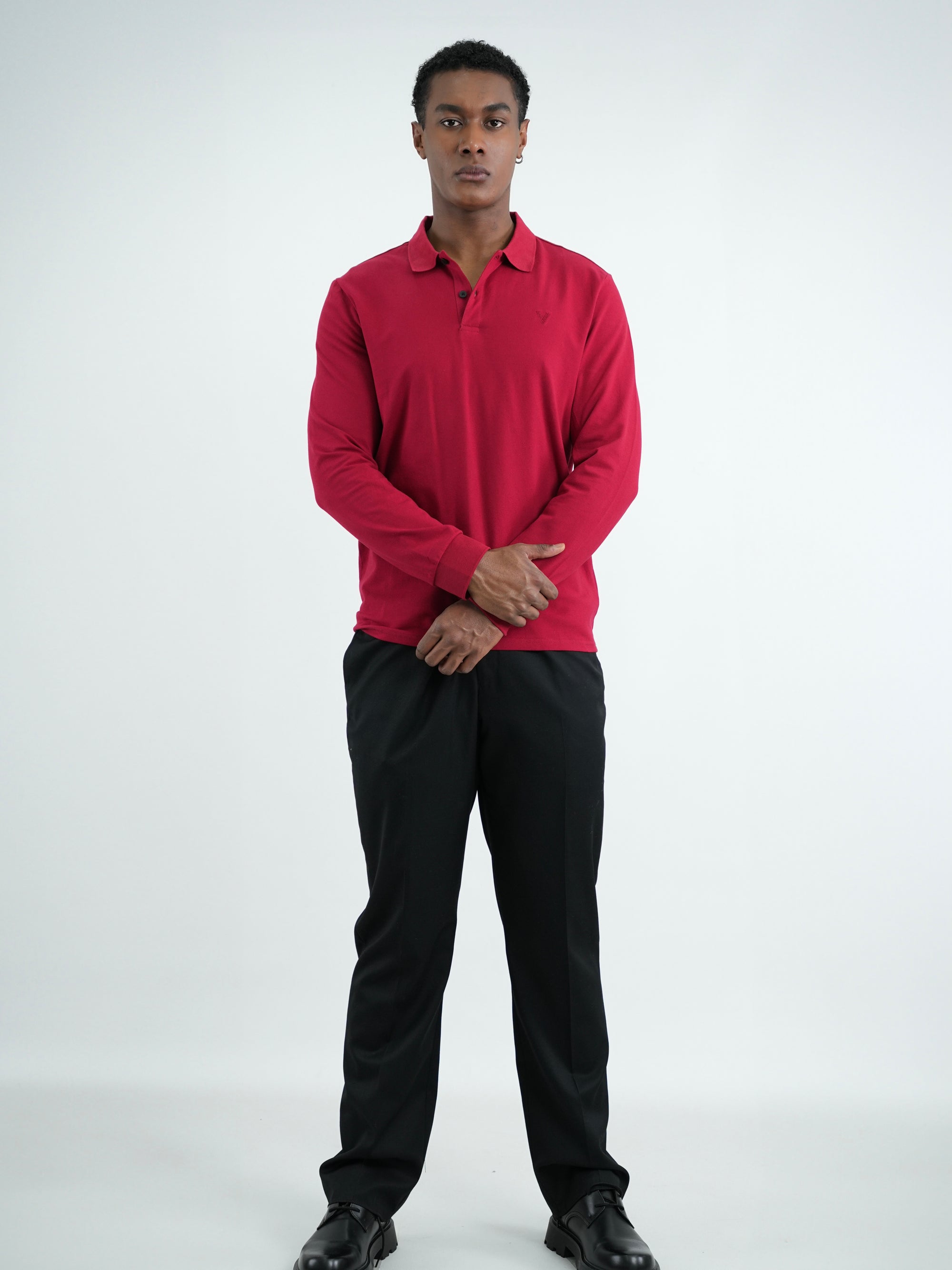 CAMISA HOMBRE CAP009 ROJO
