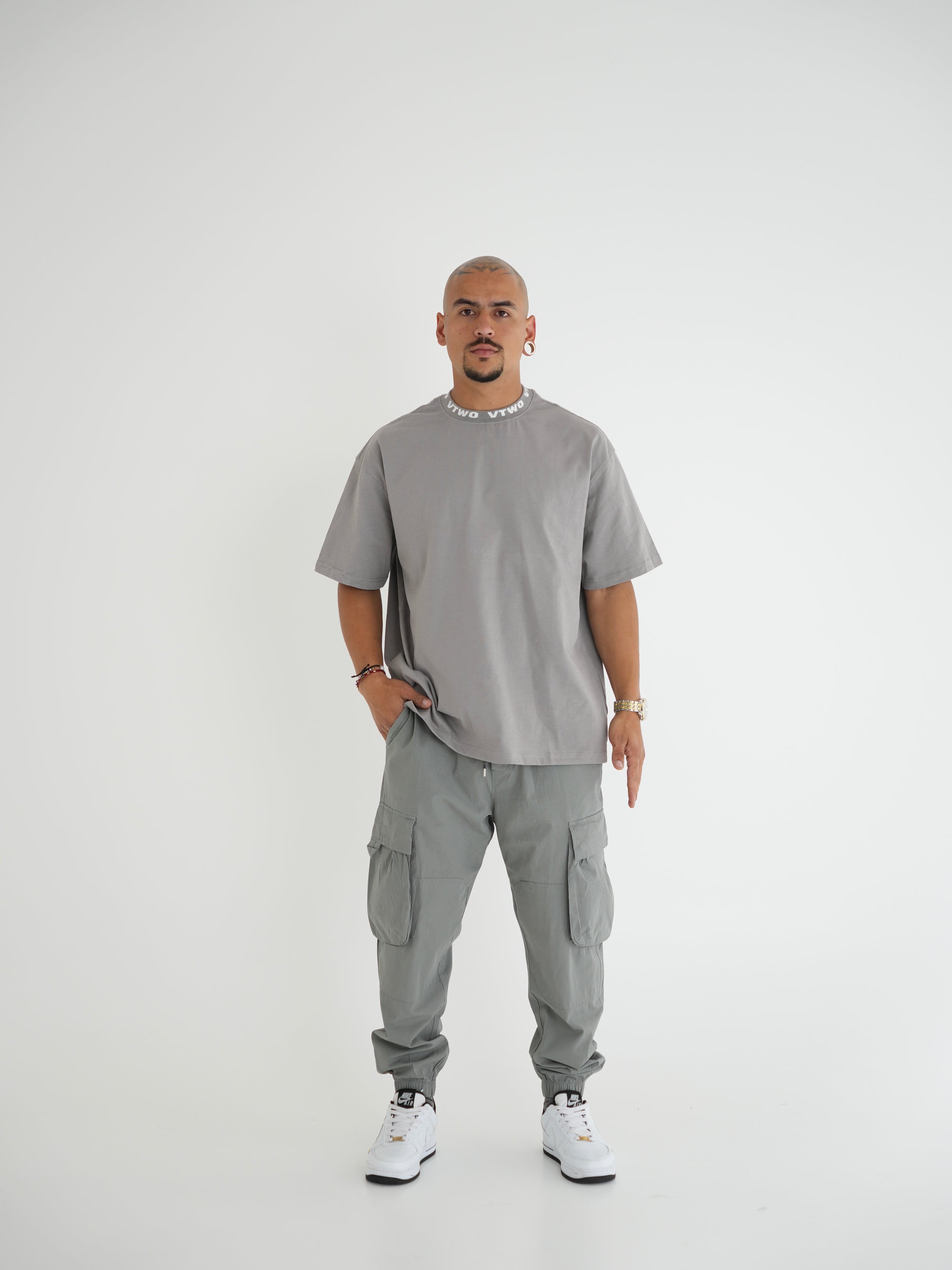CAMISETA FCA006 GRIS