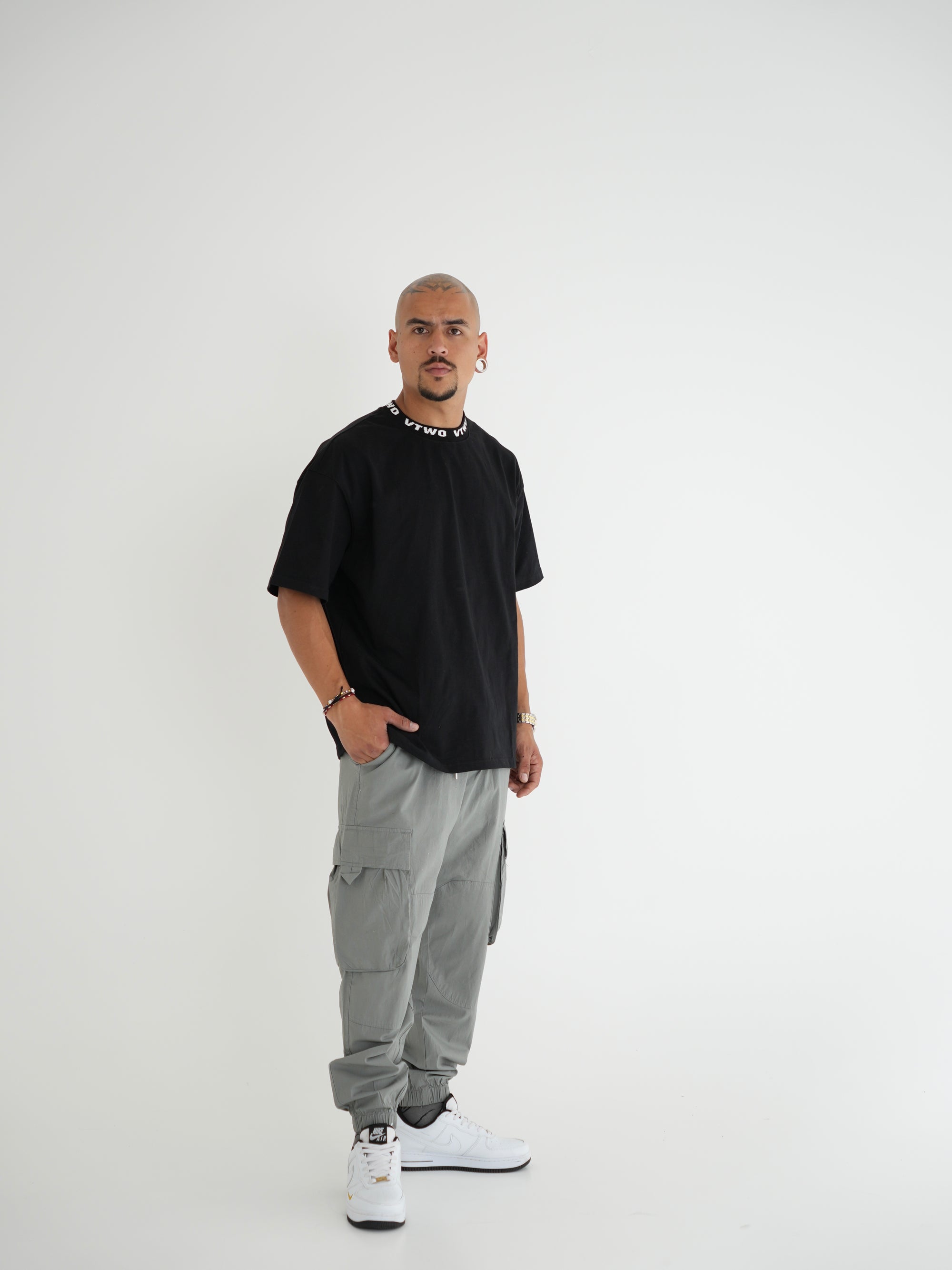 CAMISETA FCA006 NEGRO