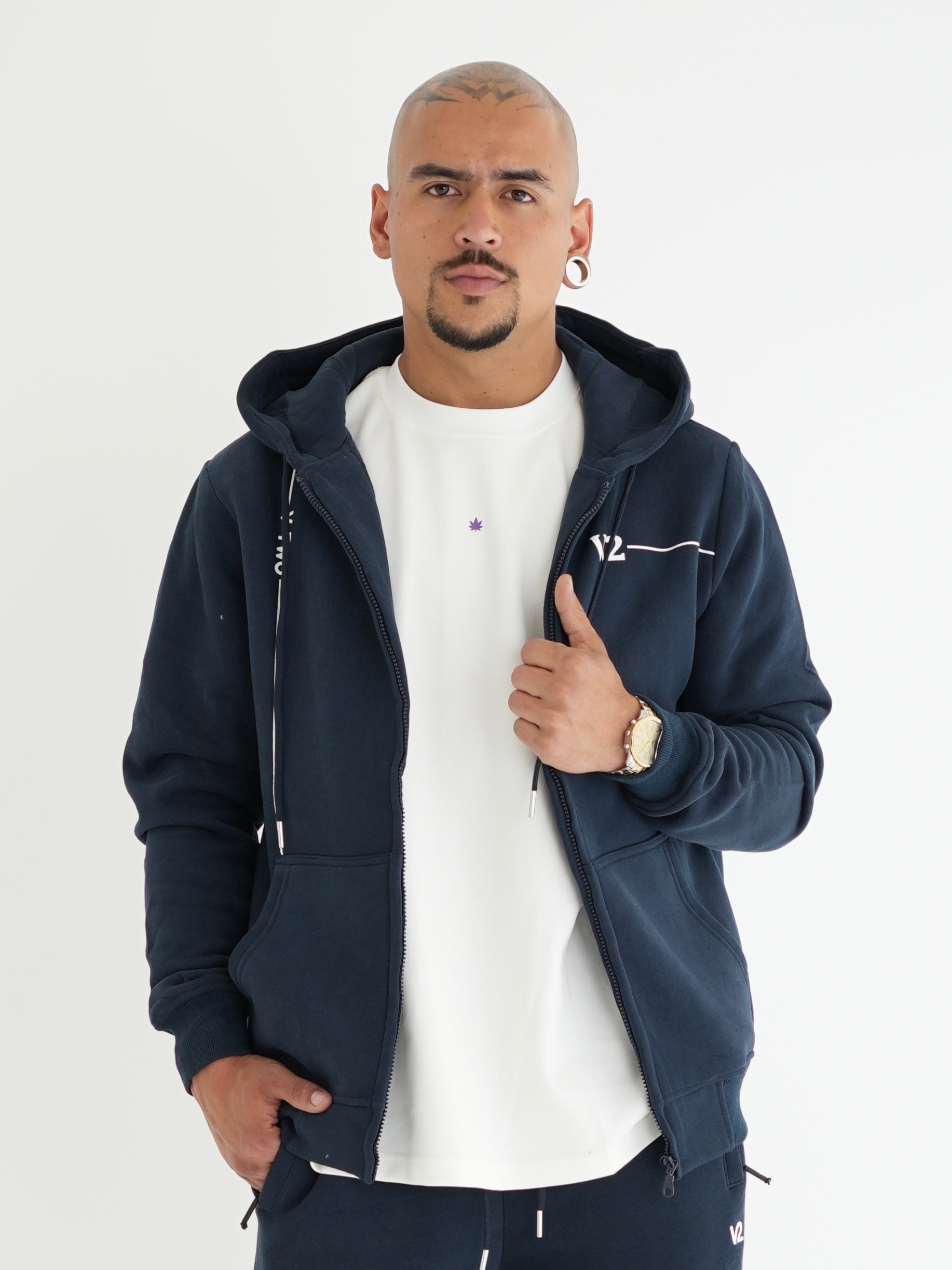 SUDADERA FSA061 AZUL