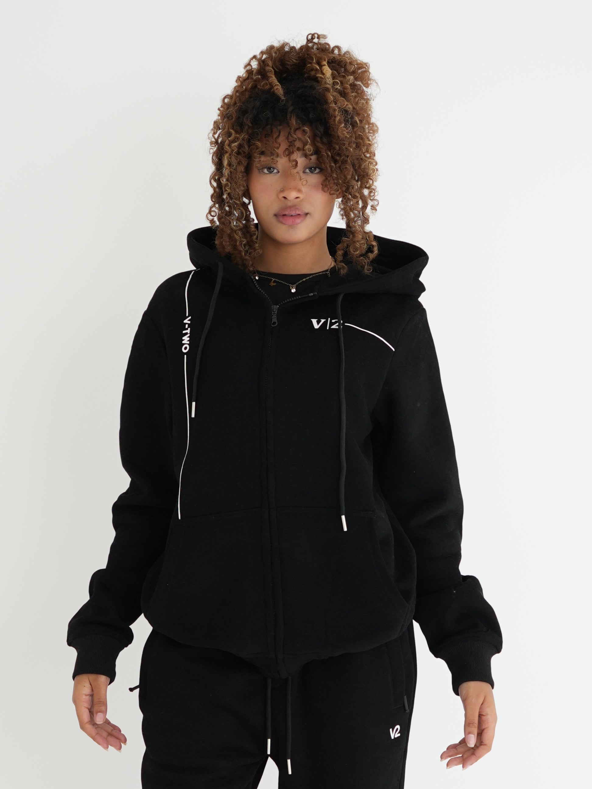 SUDADERA FSA061 NEGRO