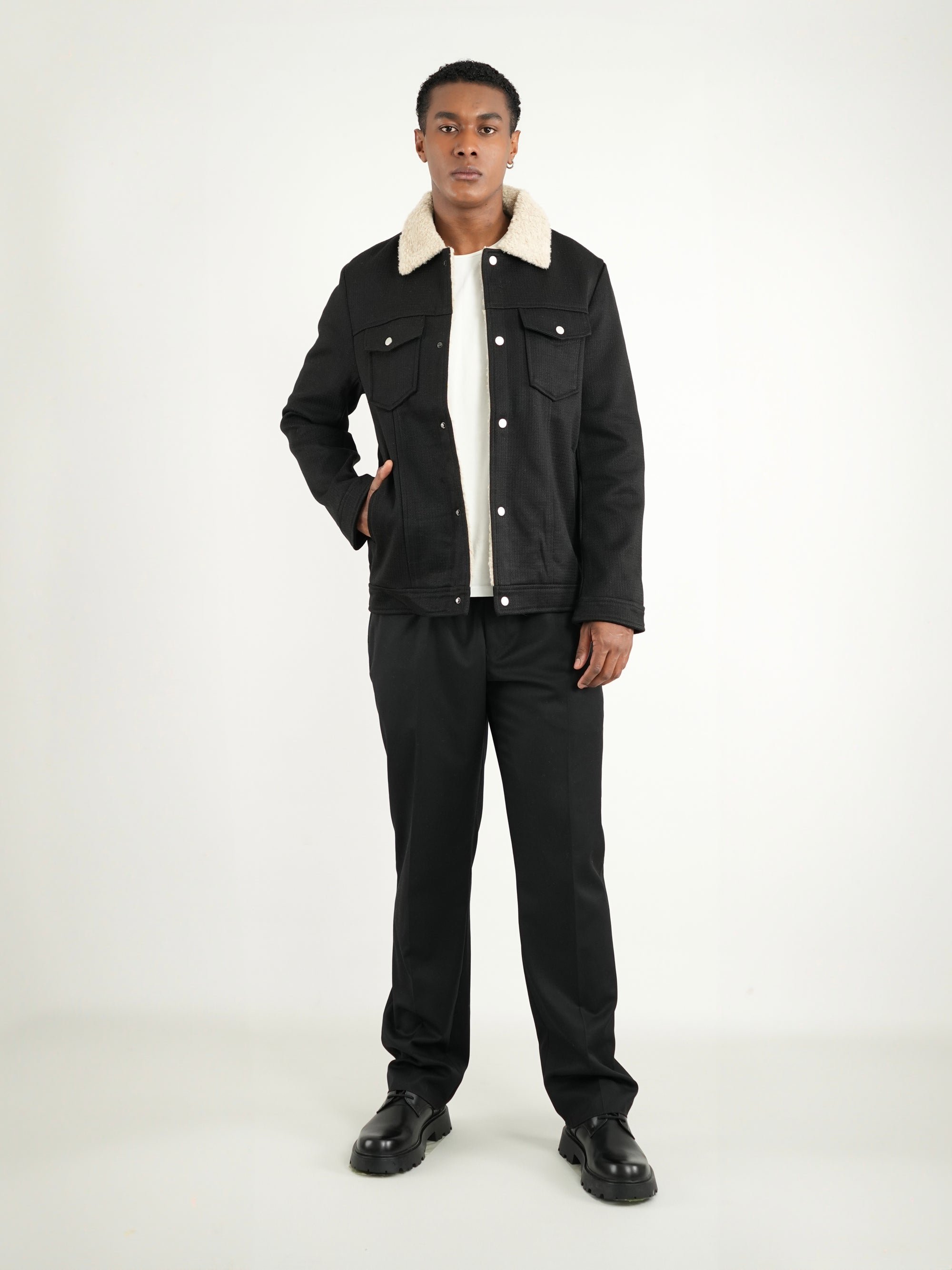 CHAQUETA HOMBRE VR050 NEGRO