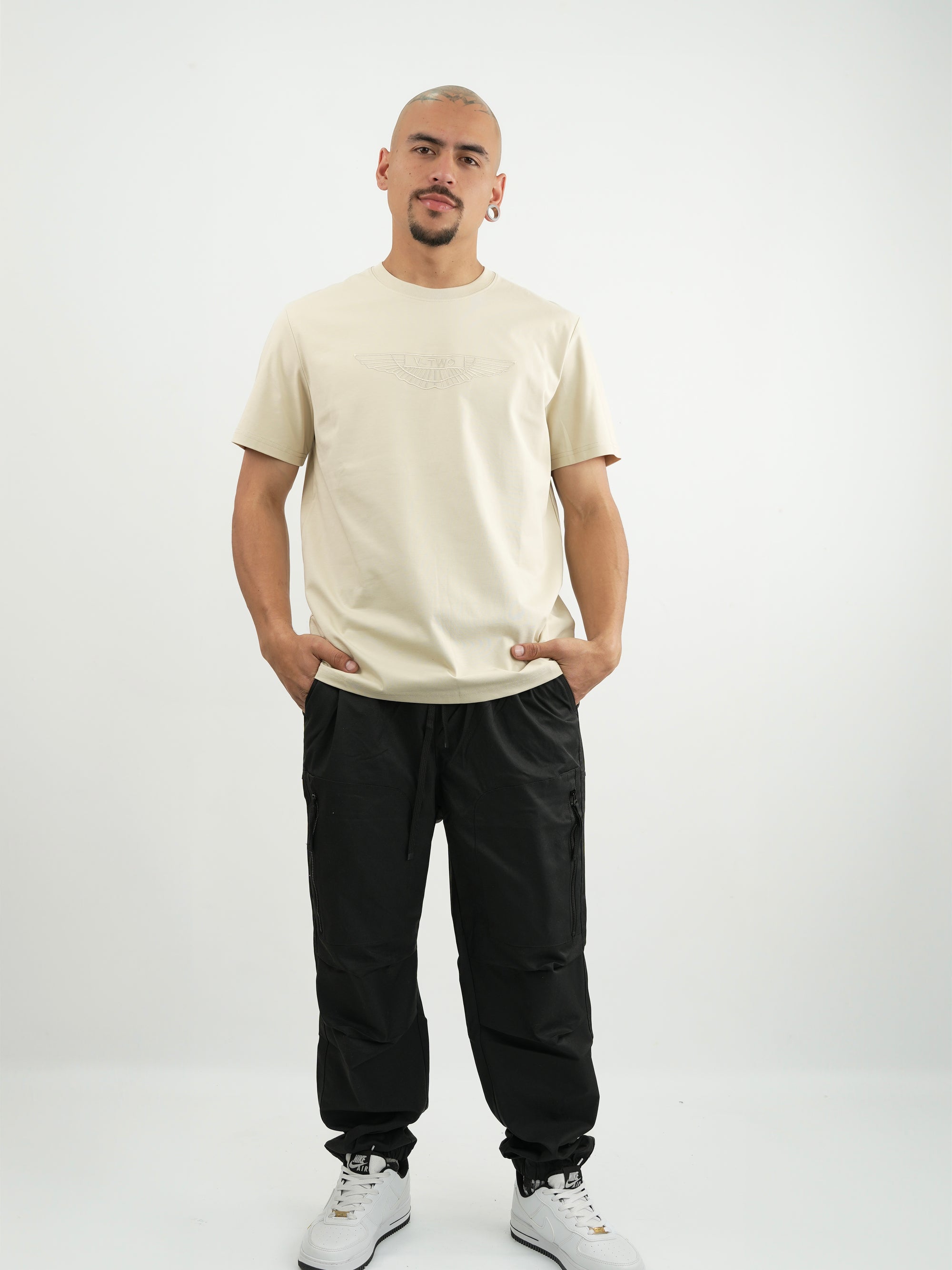 CAMISETA HOMBRE CHCA001 KHAKI