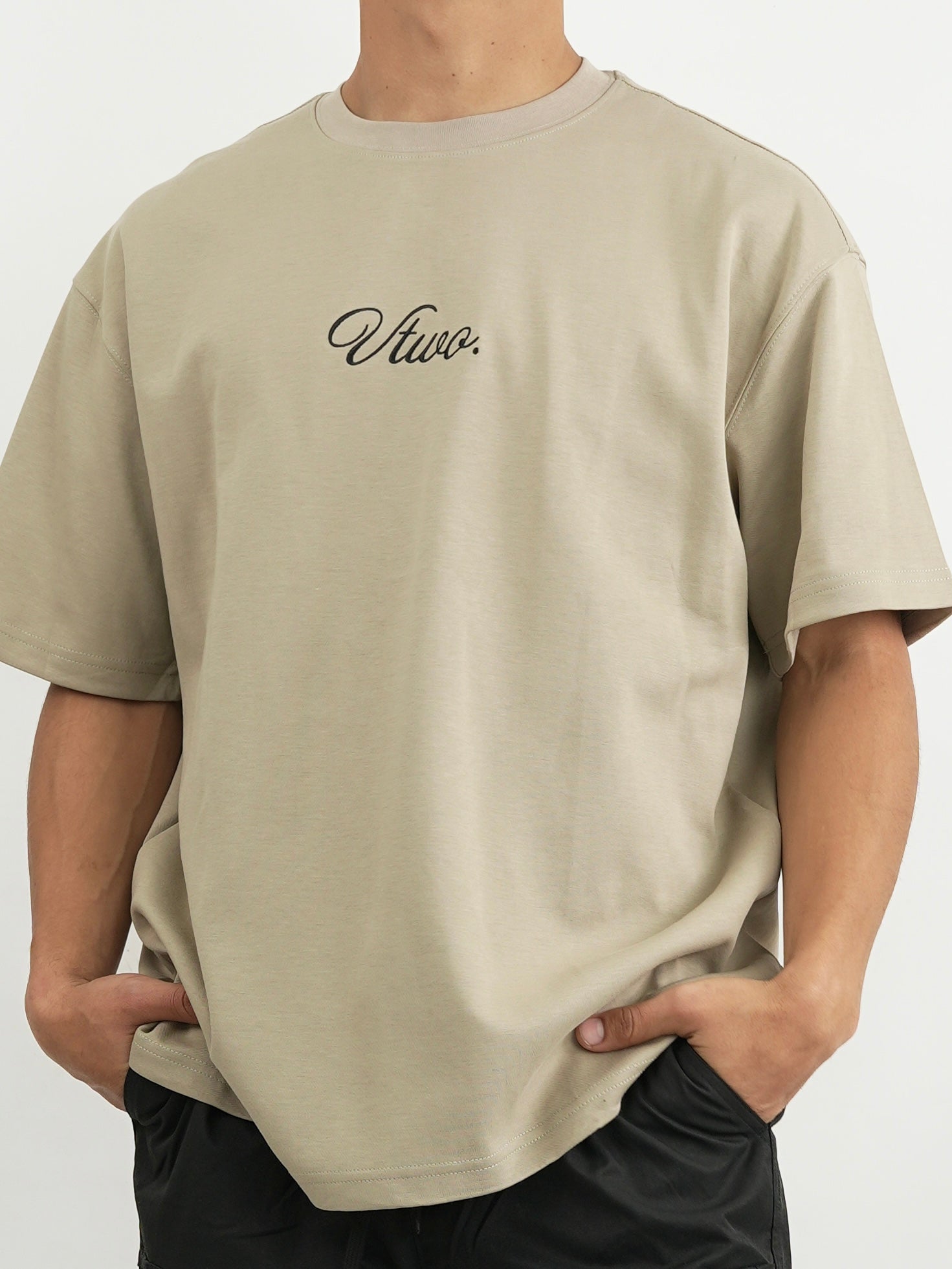 CAMISETA HOMBRE FCA003 CAFE