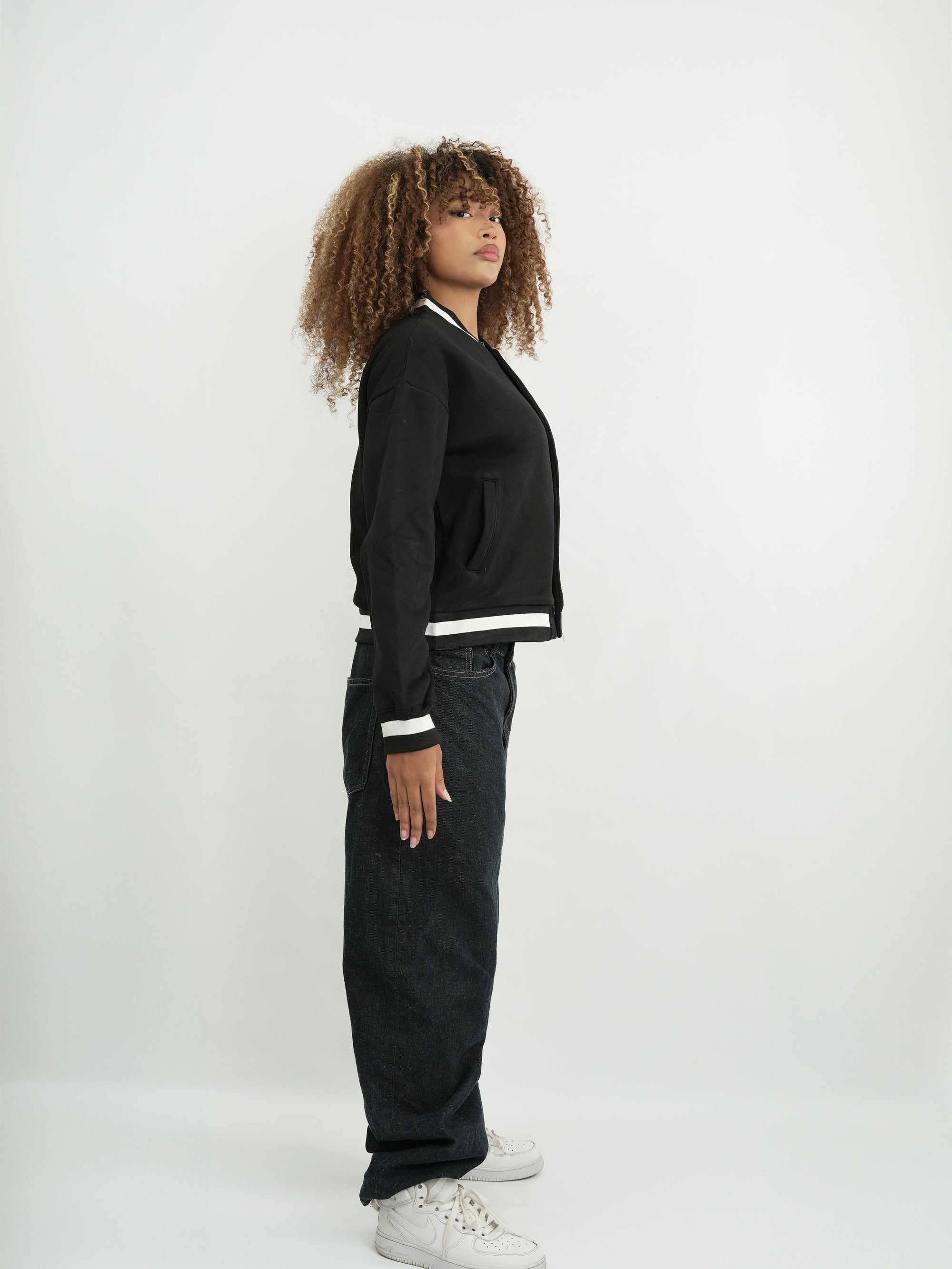 BEISBOLERA MUJER FMSA008 NEGRO