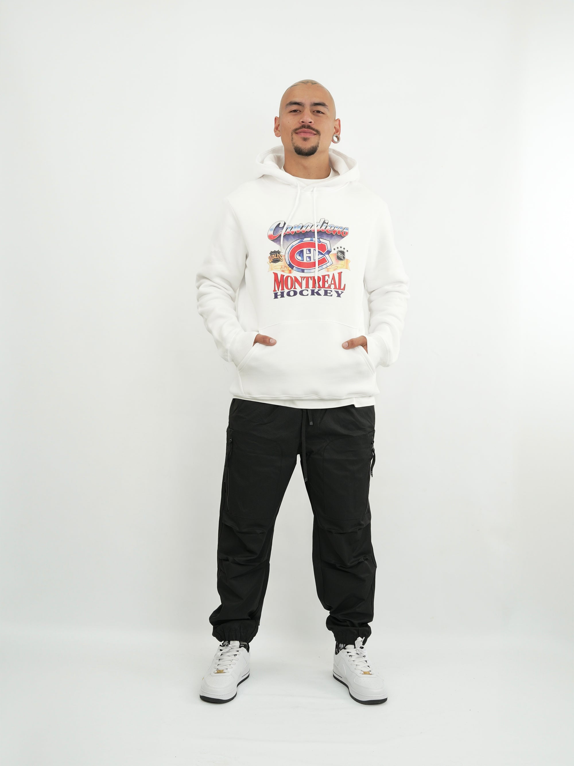 HODDIE HOMBRE FSA043 BLANCO