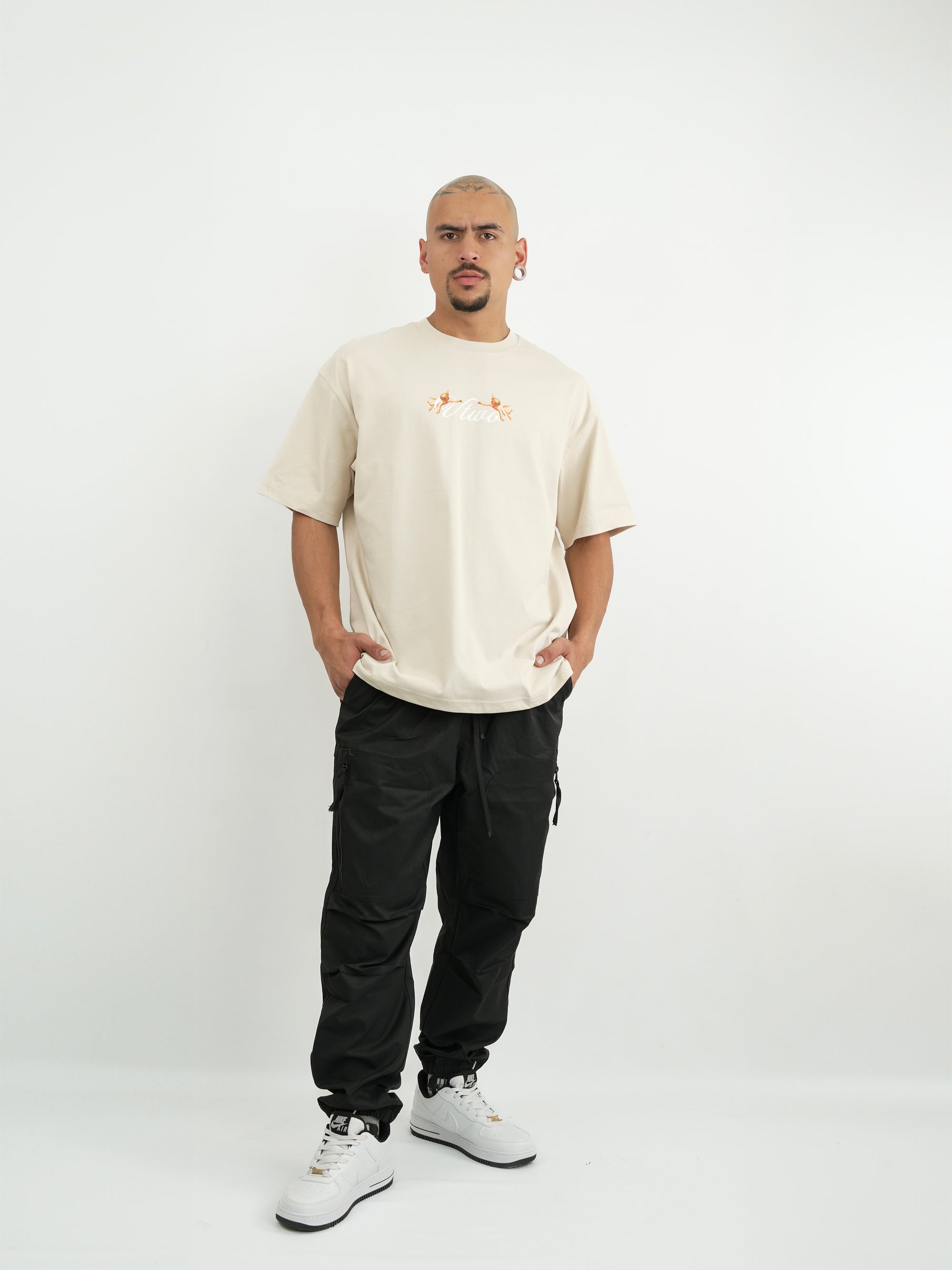 CAMISETA HOMBRE FCA013 KHAKI