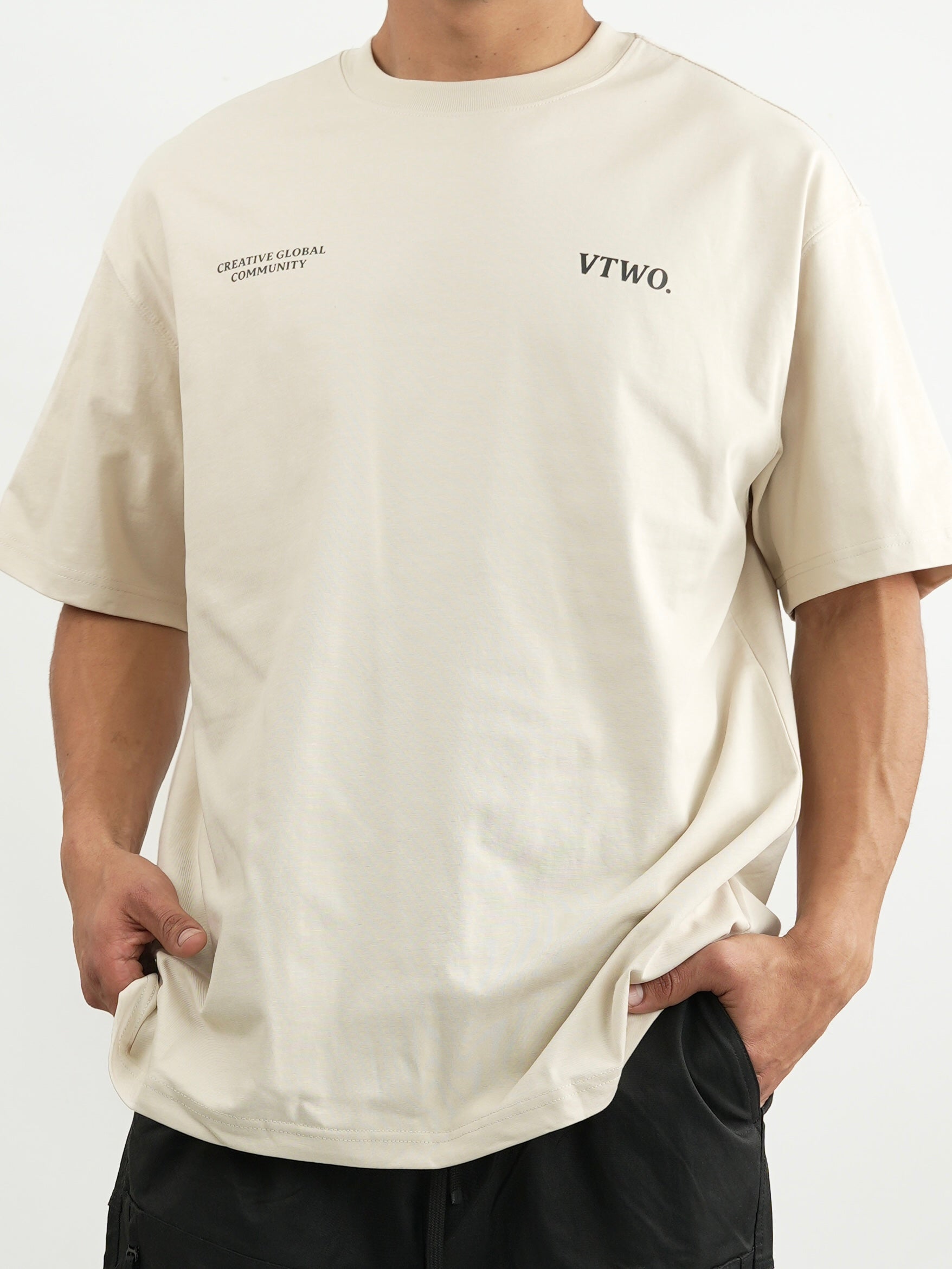 CAMISETA HOMBRE FCA015 KHAKI