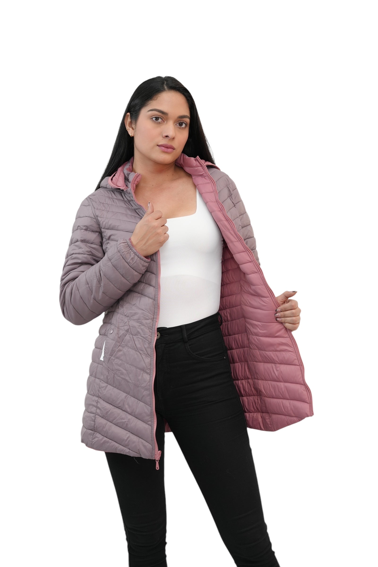 CHAQUETA FD044 LILA