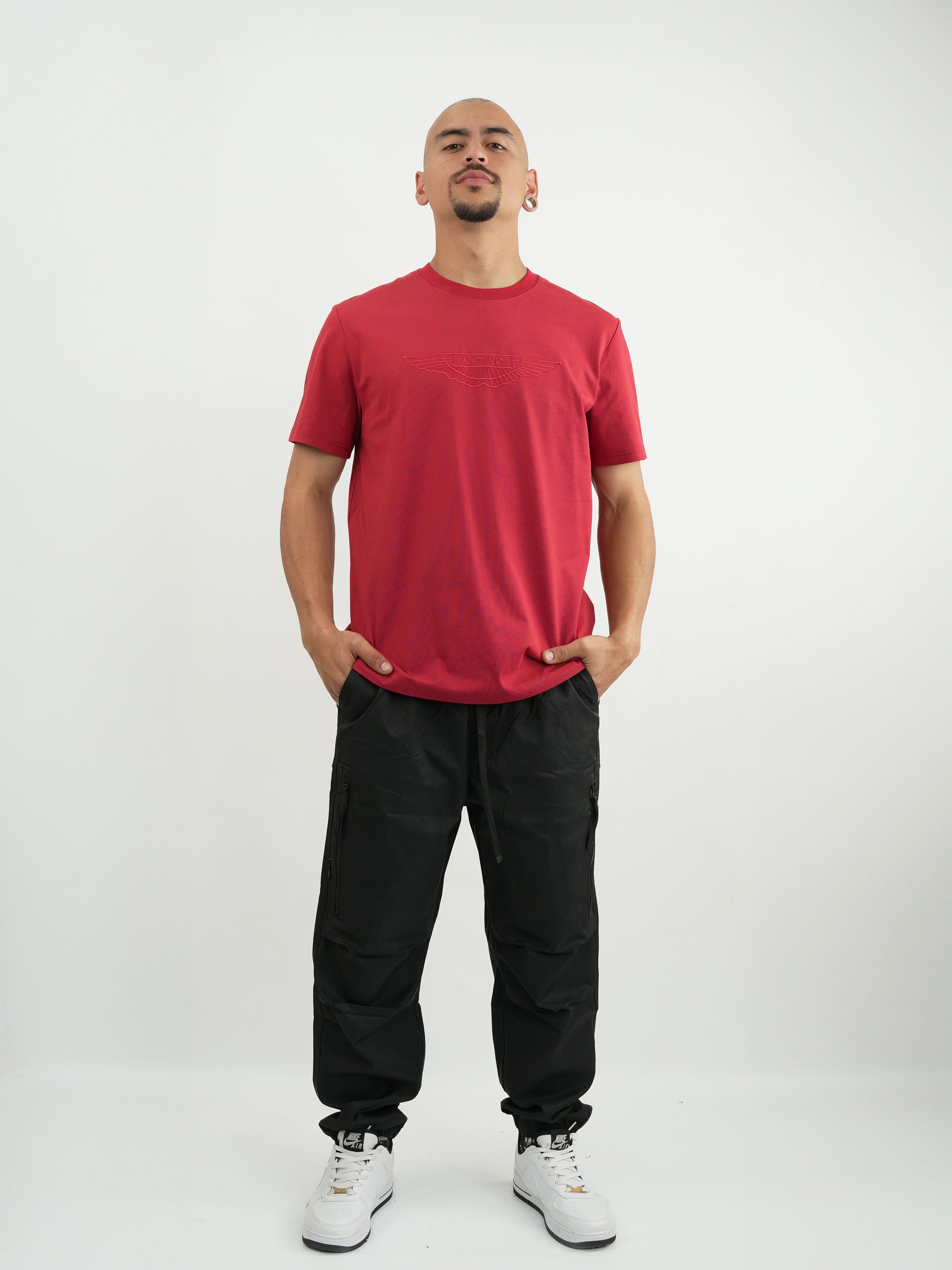 CAMISETA HOMBRE CA019 VINO