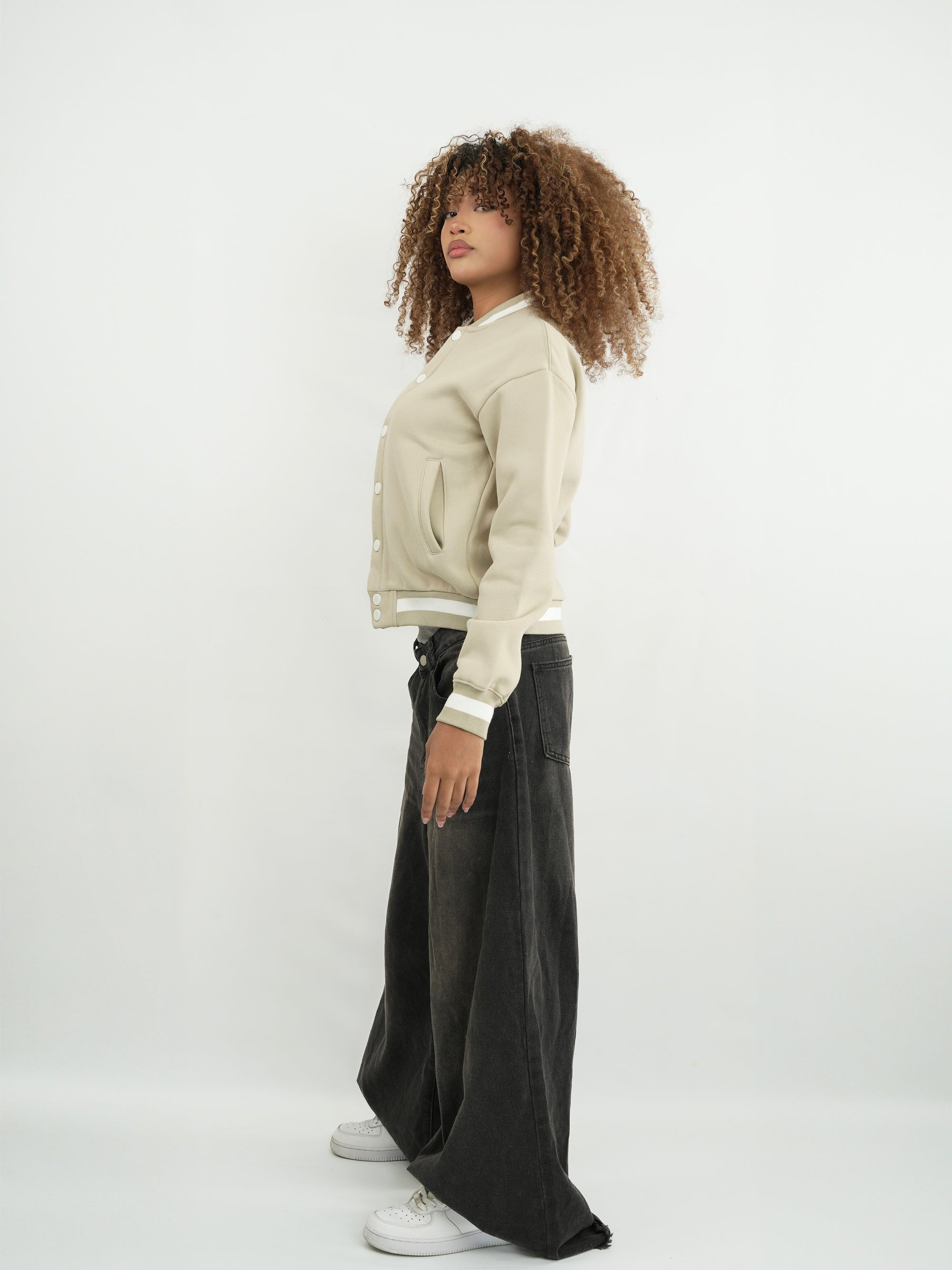BEISBOLERA MUJER FMSA008 KHAKI