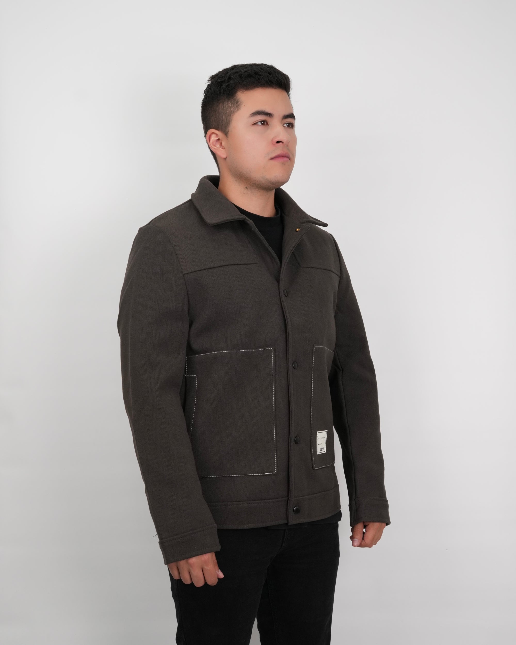 CHAQUETA LAPA AMERICANA CAFÉ OSCURO VR042