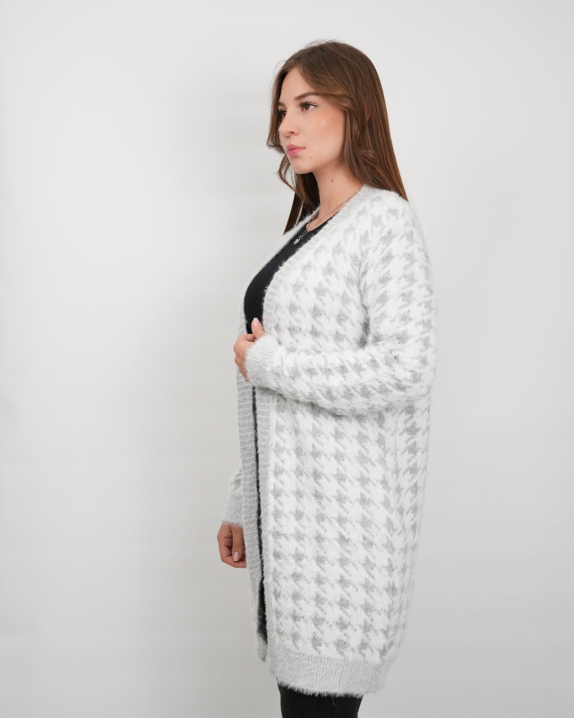 CARDIGAN MSA138 GRIS