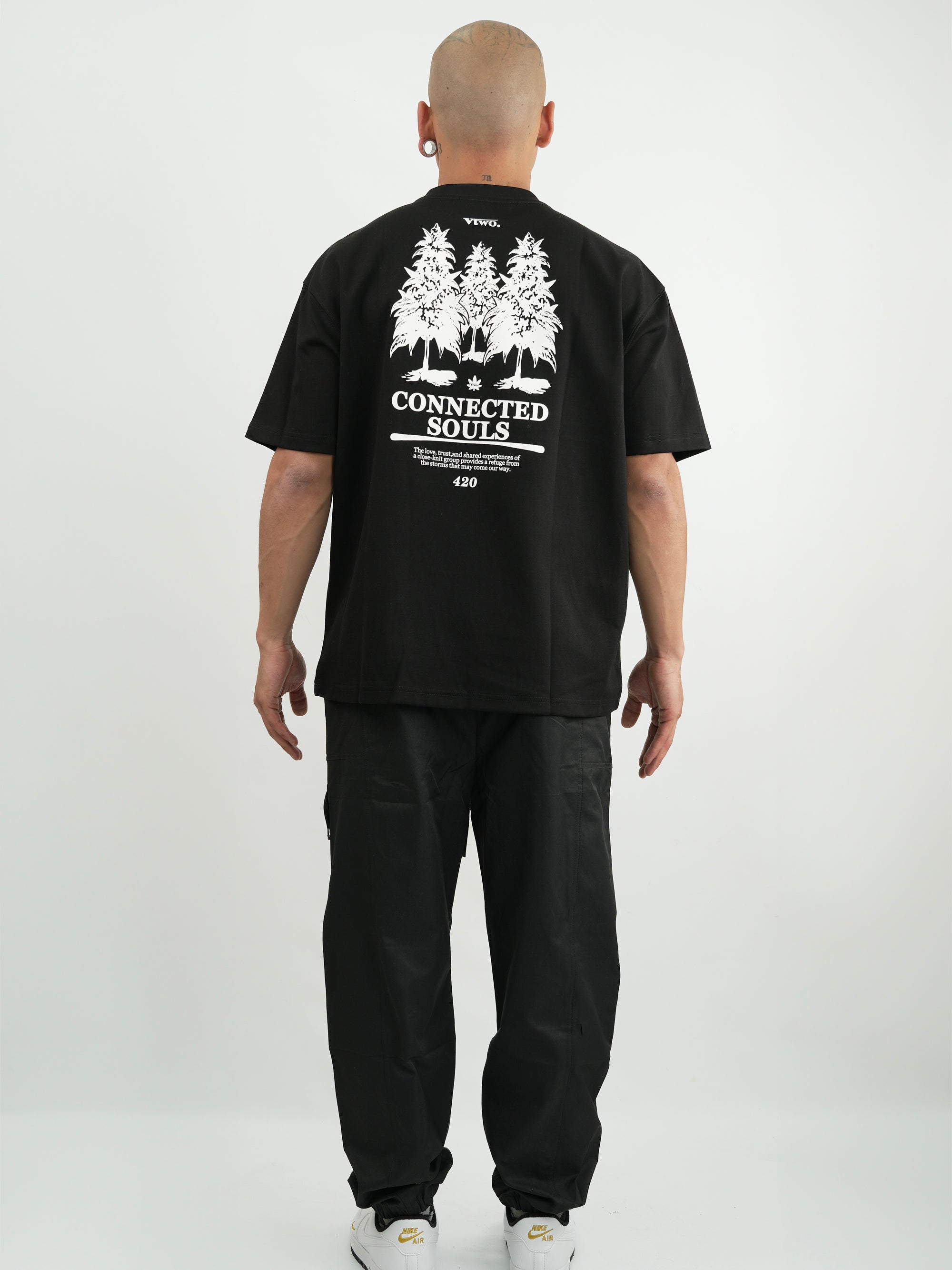 CAMISETA HOMBRE FCA002 NEGRO