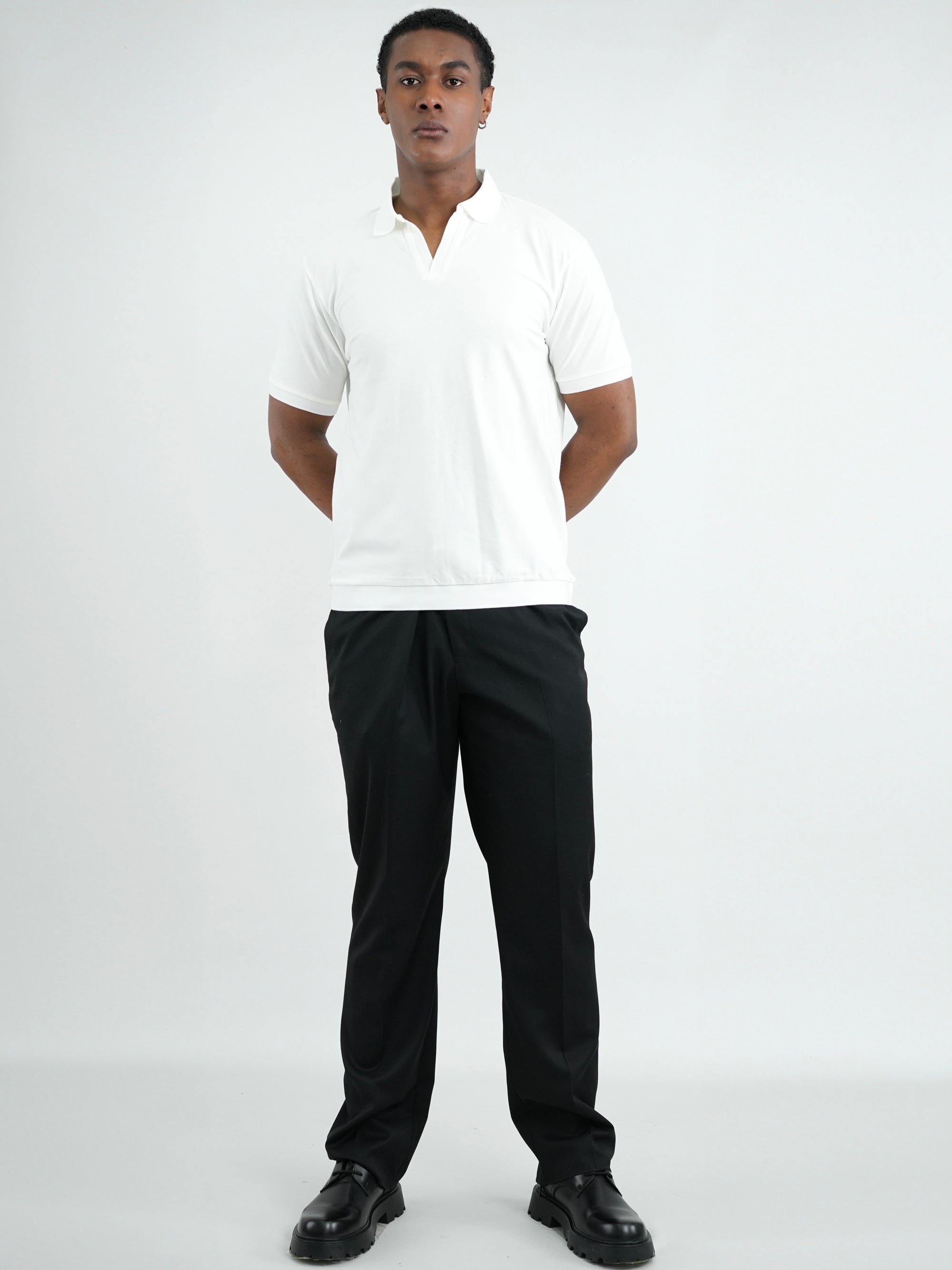 CAMISA HOMBRE CAP007  BLANCO