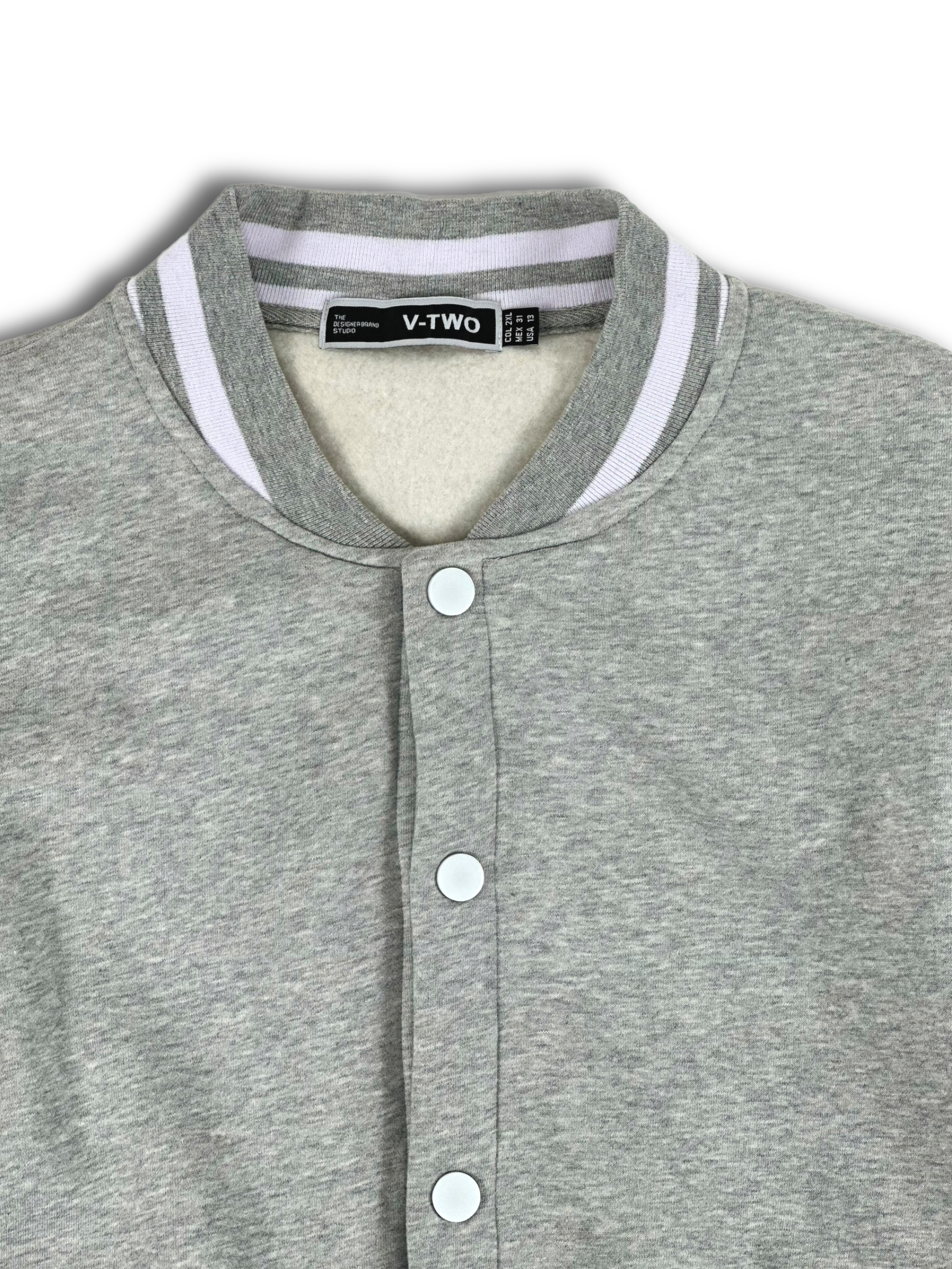 BEISBOLERA SA102 GRIS/BLANCO